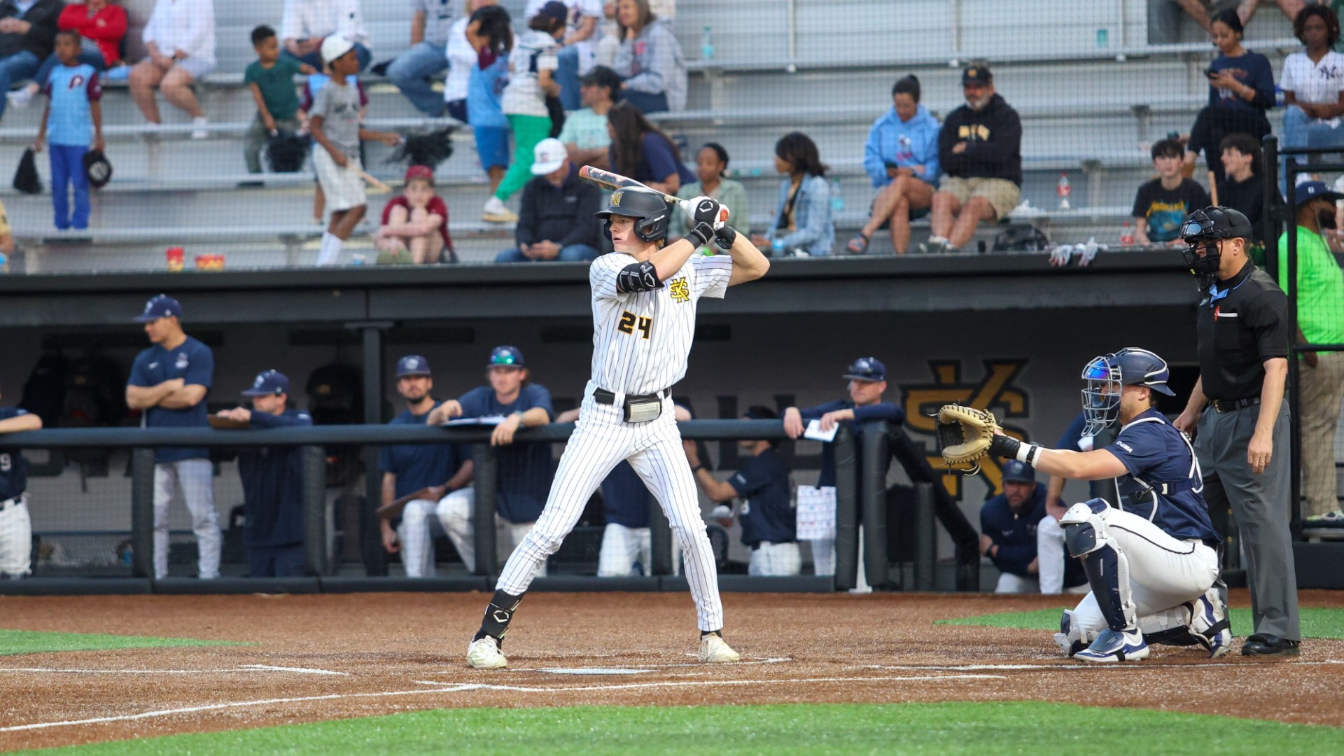Jackson Chirello at the plate