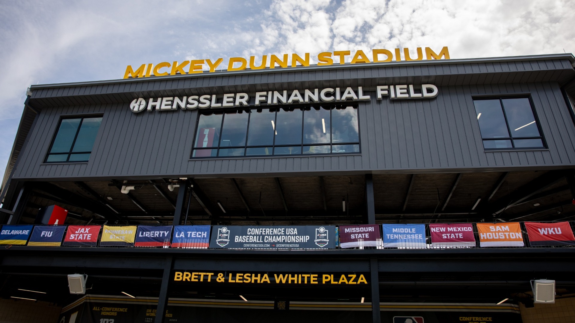 Mickey Dunn Stadium CUSA Banners