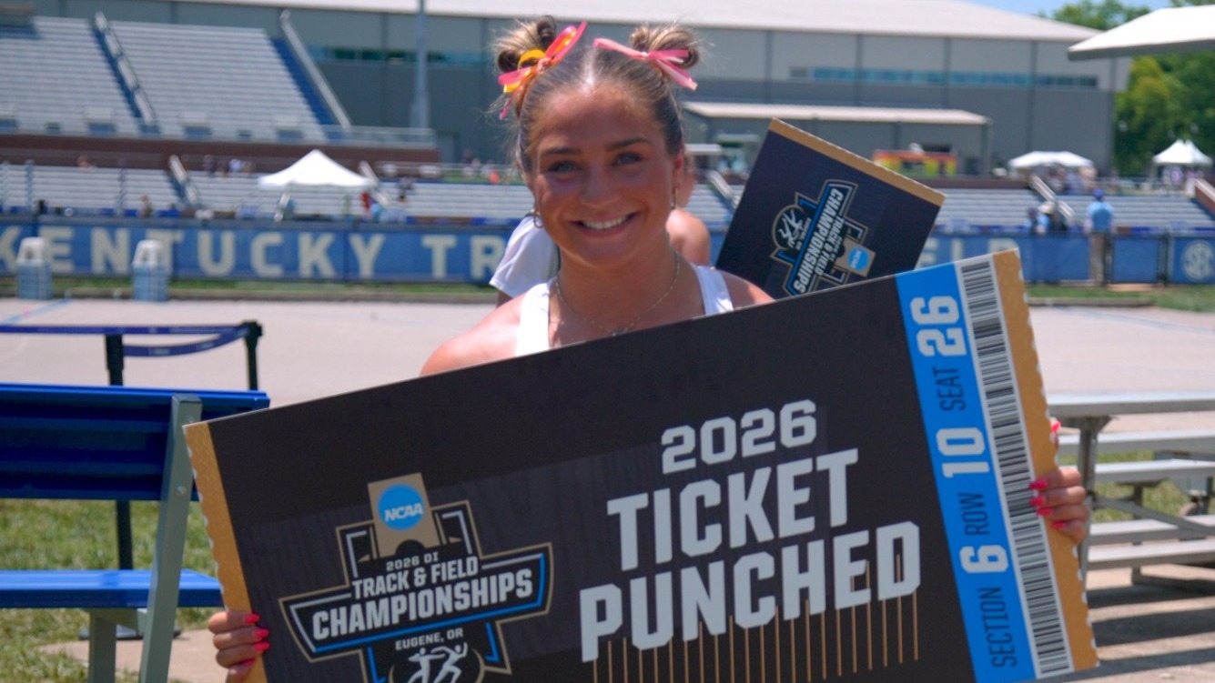 Kali Terza Ticket Punched 2026 NCAA East First Rounds 