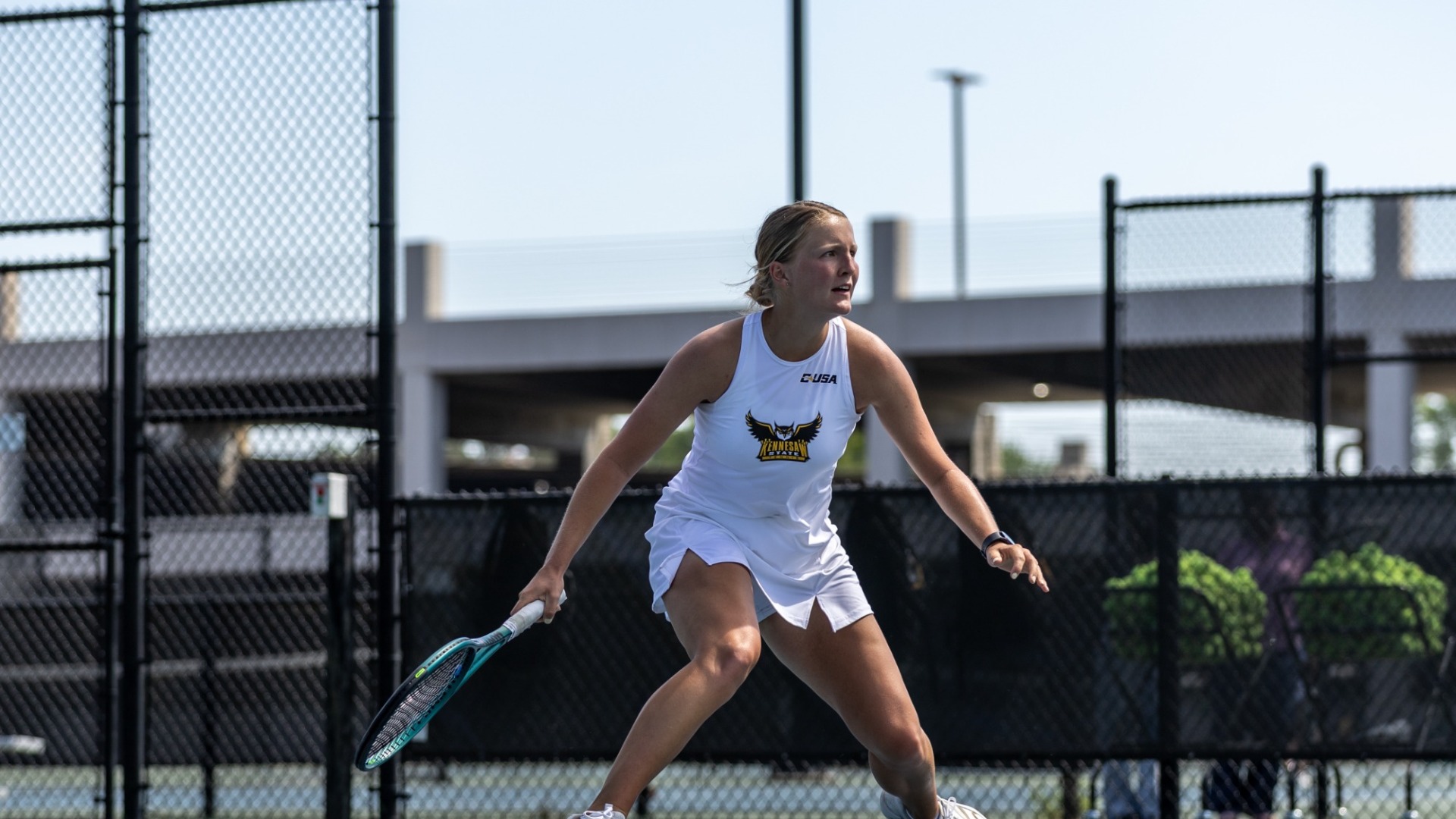 Kennesaw State women's tennis player Ema Baraniakova faces Louisiana Tech.