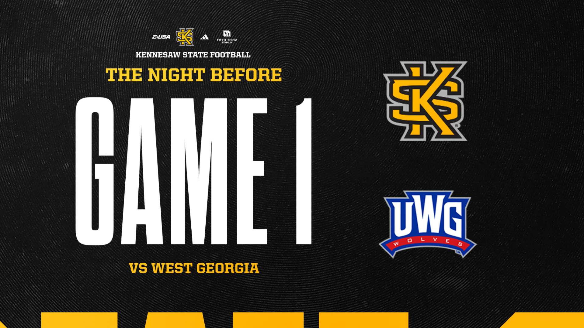 Night Before Game 1
