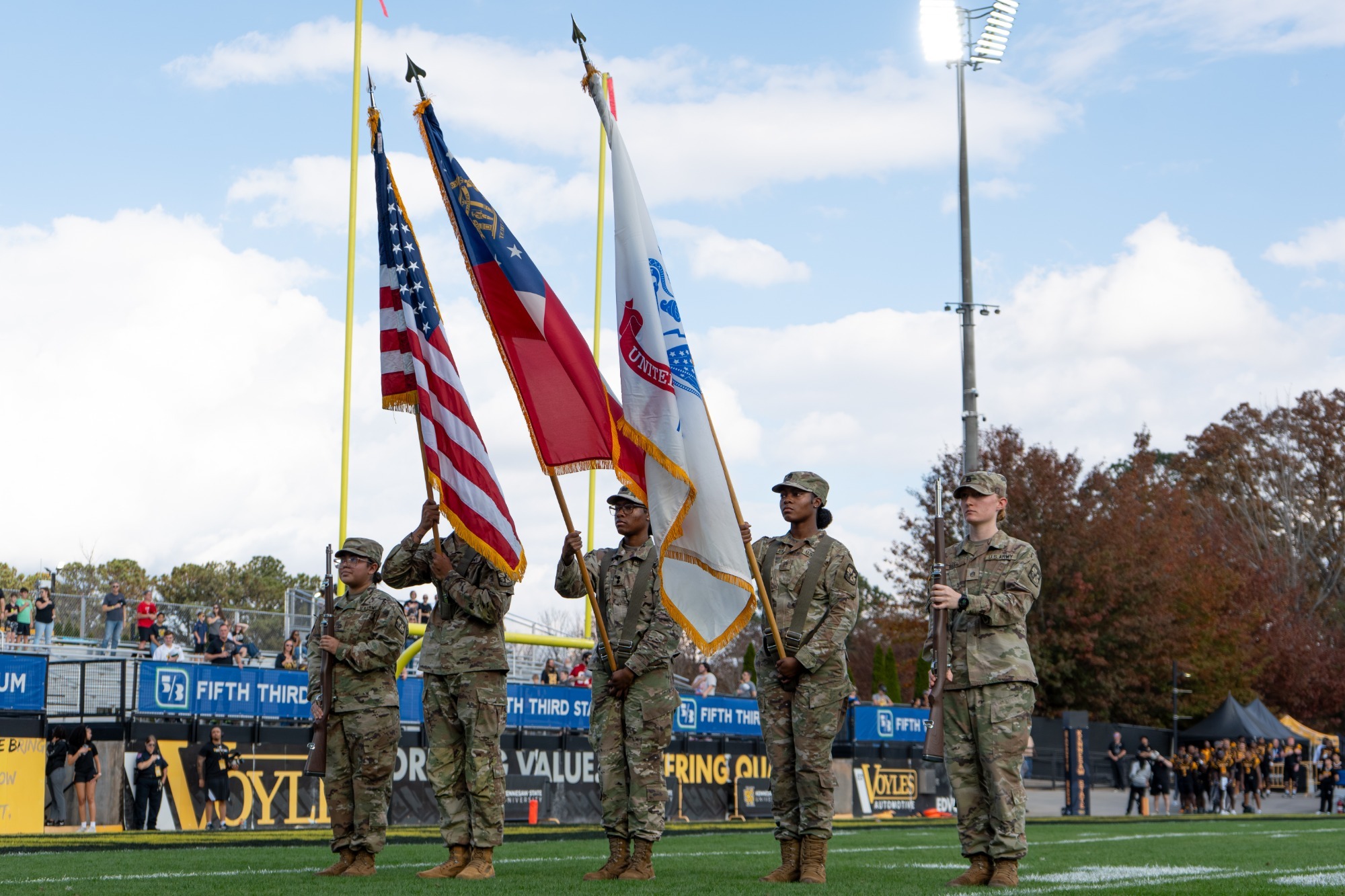 Salute, Color Guard, Flag