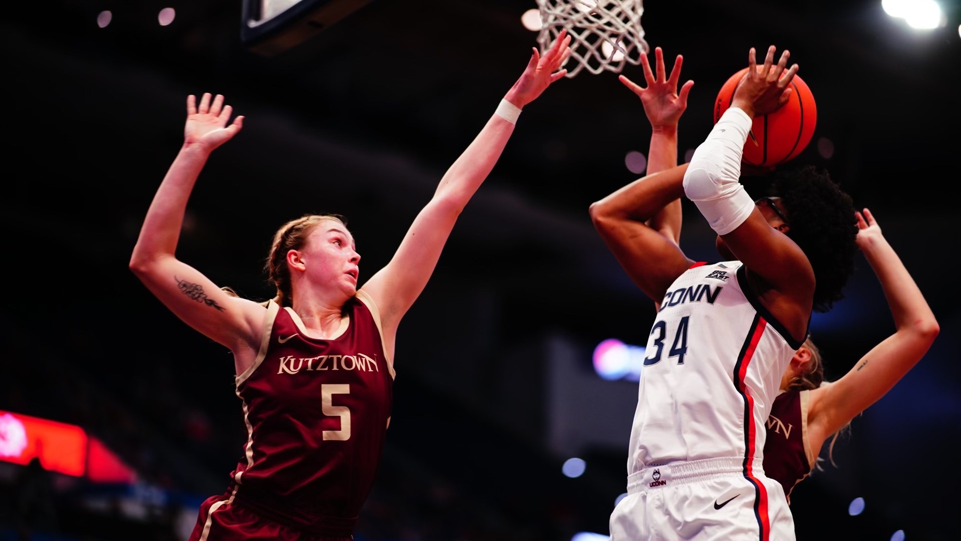 Kutztown women pull away from Fayetteville State for first win of the