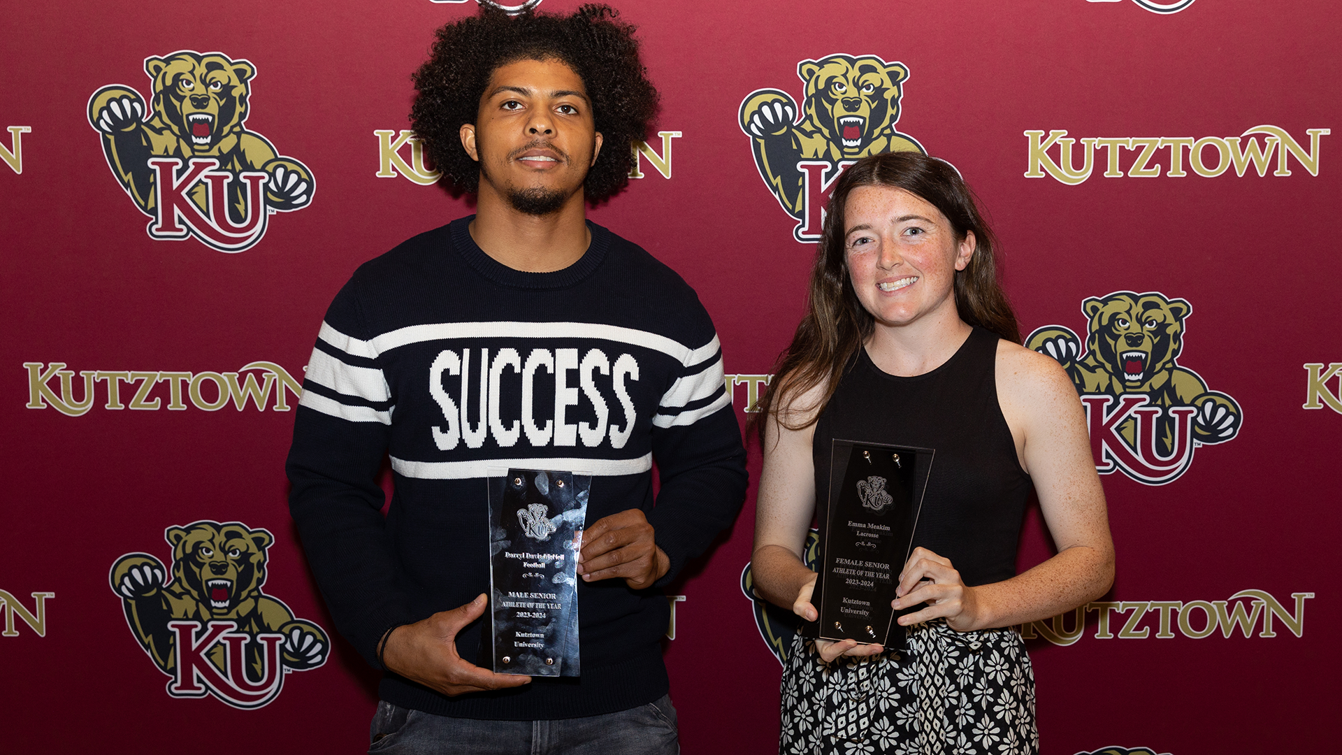 2023-24 KU Male and Female Senior Athletes of the Year