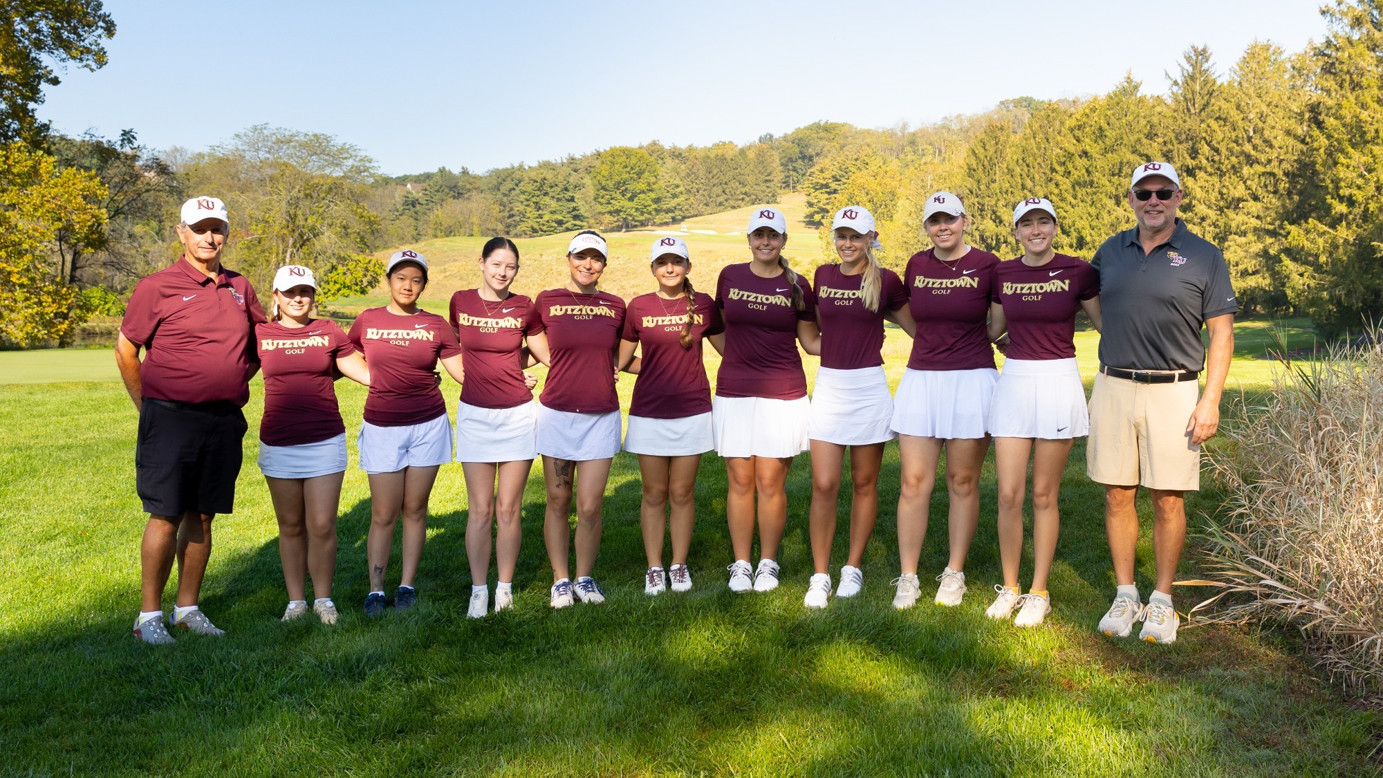2025-26 Kutztown University Women's Golf Team Photo