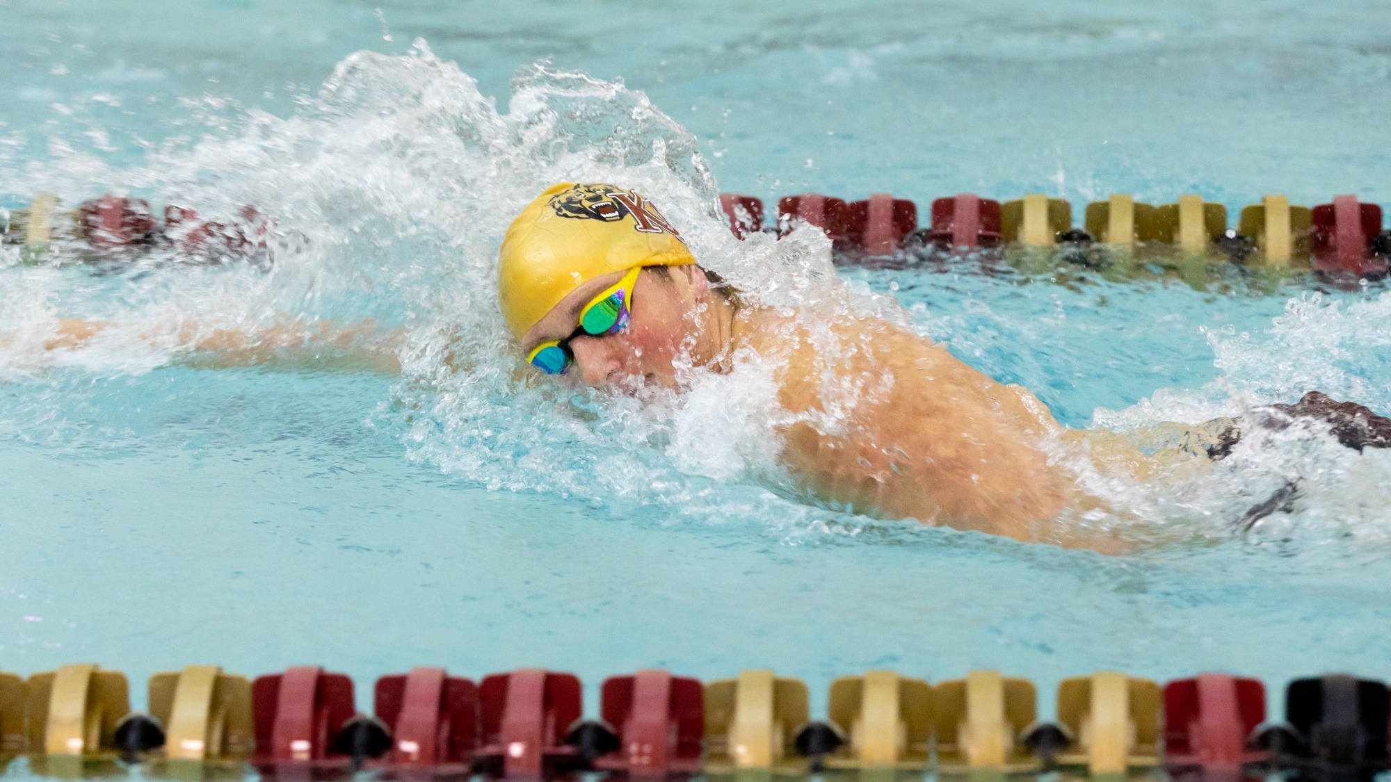 Kutztown men's swimming vs. Bloomsburg, 11/1/25