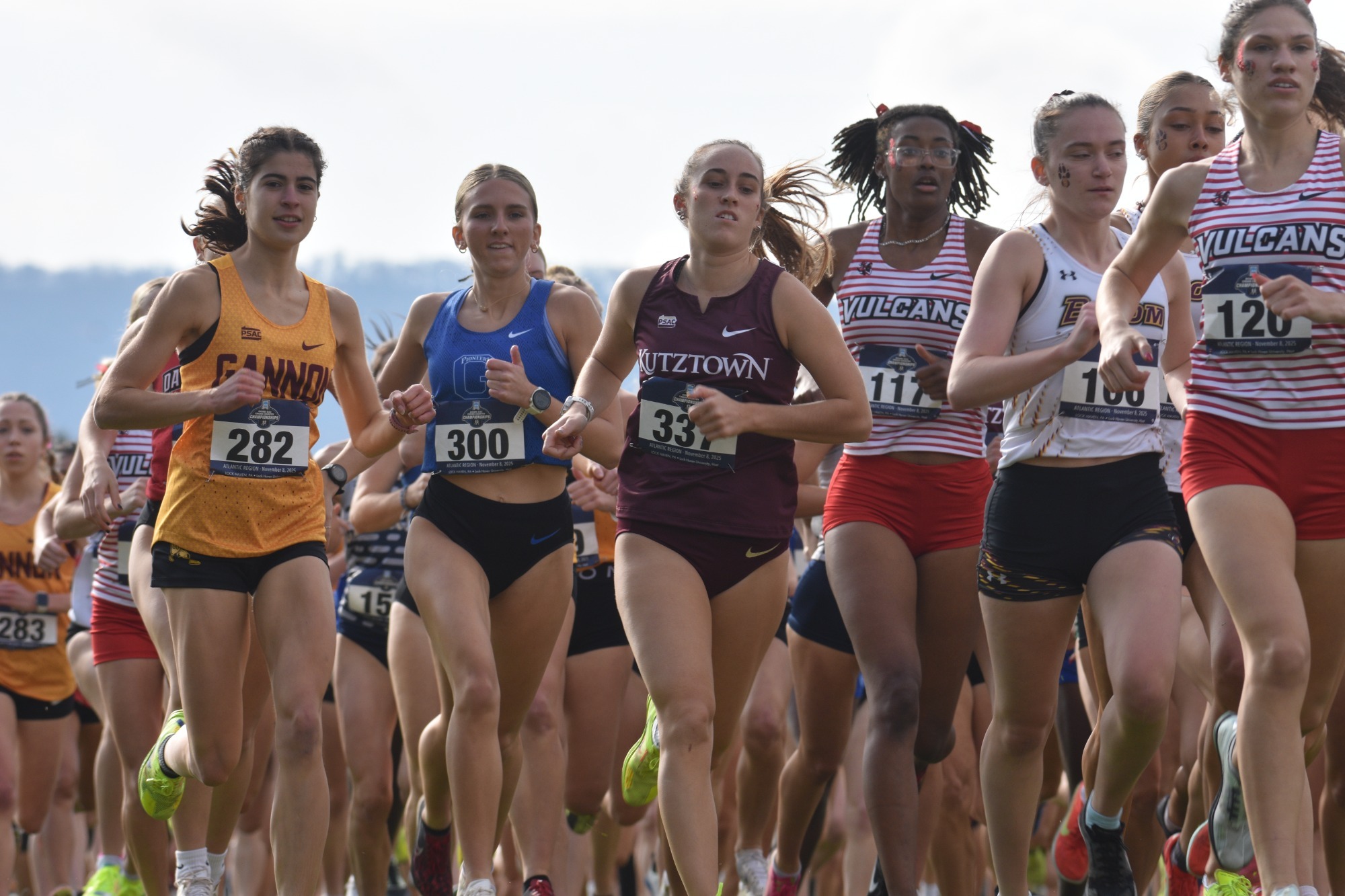 Maura Lenhart running at NCAA DII Atlantic Region Championships 110825