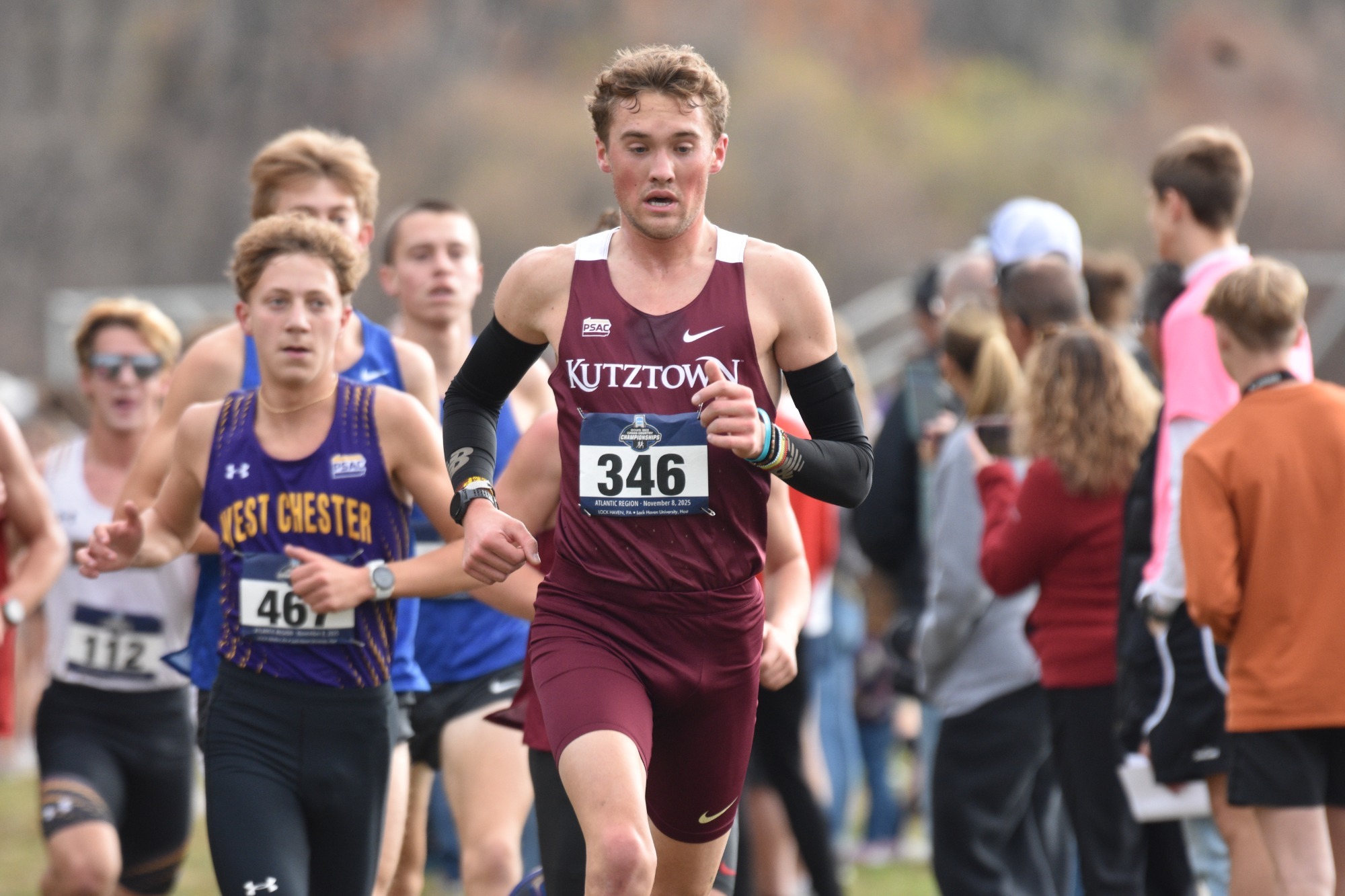 Port Habalar running at the NCAA DII Atlantic Region Championships 110825