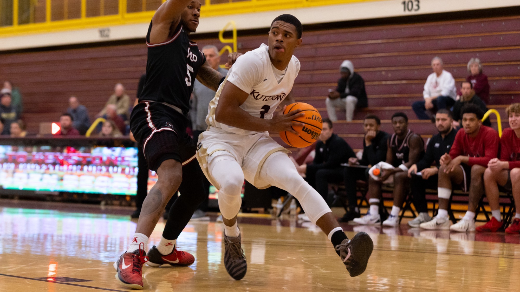 Omari Banks KU MBB vs. IUP 120525