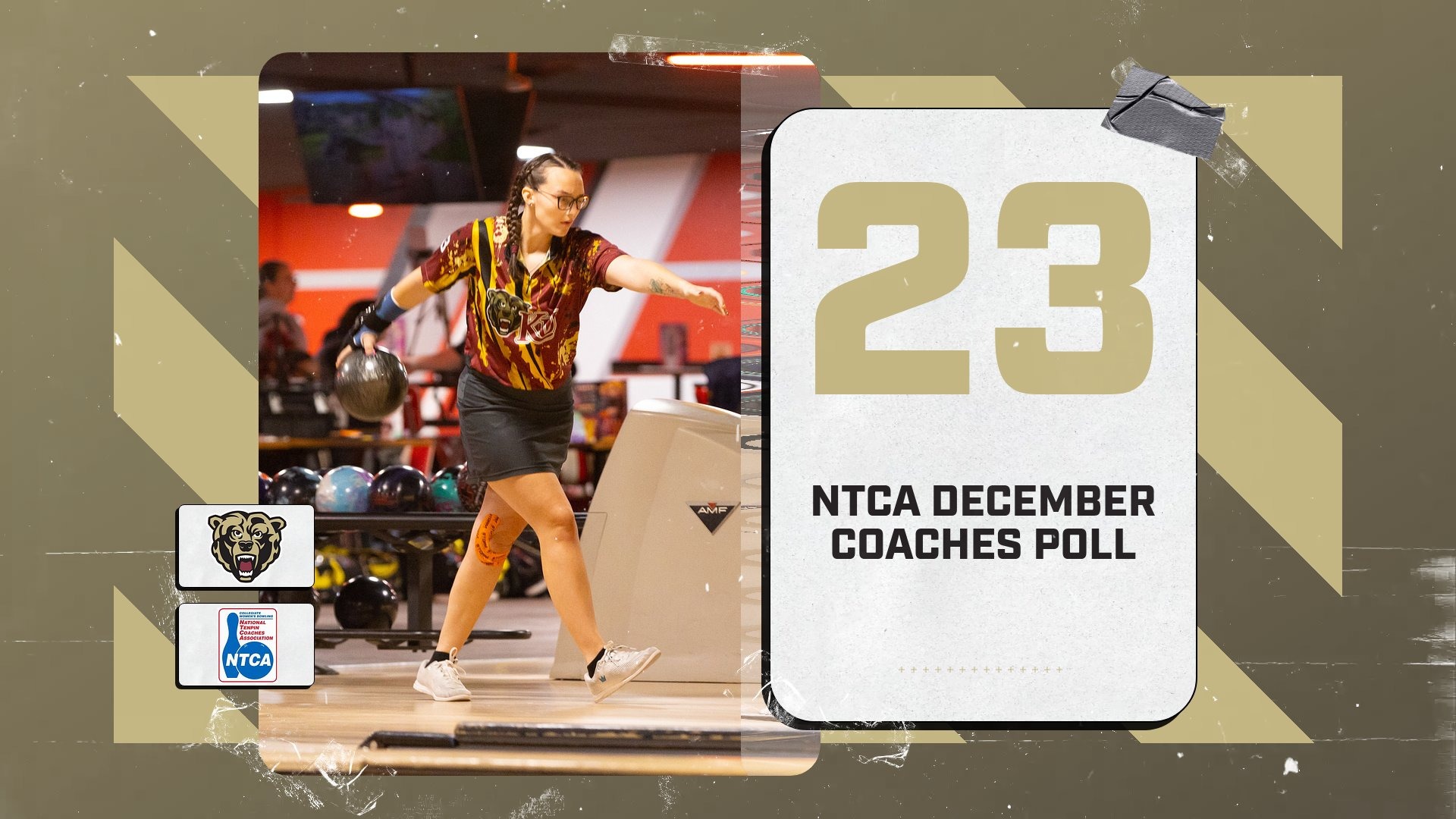 Bowling ranks 23 in December 2025 NTCA Coaches Poll