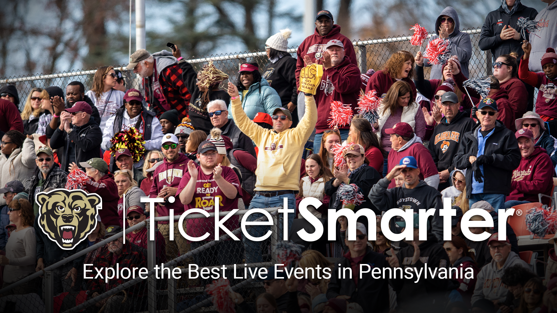  TicketSmarter Kutztown Promo Graphic Feb. 2025