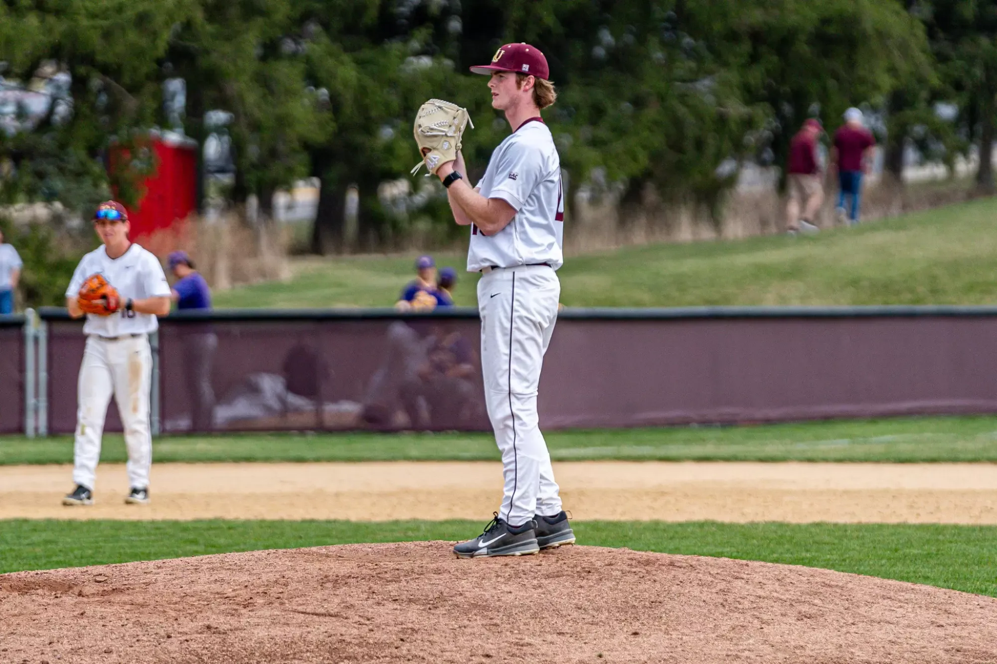Evan Krippel pitching vs West Chester 032925
