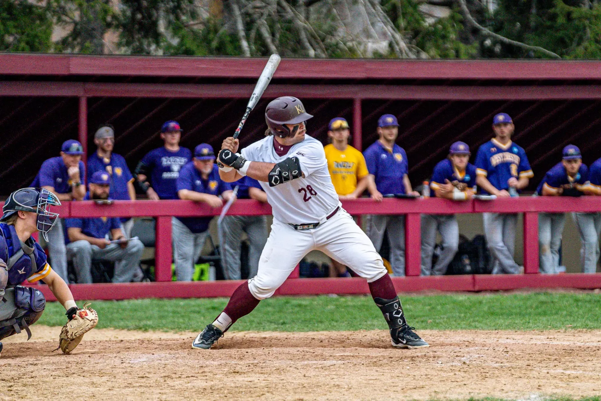 Jimmy Kerley batting against West Chester 032925