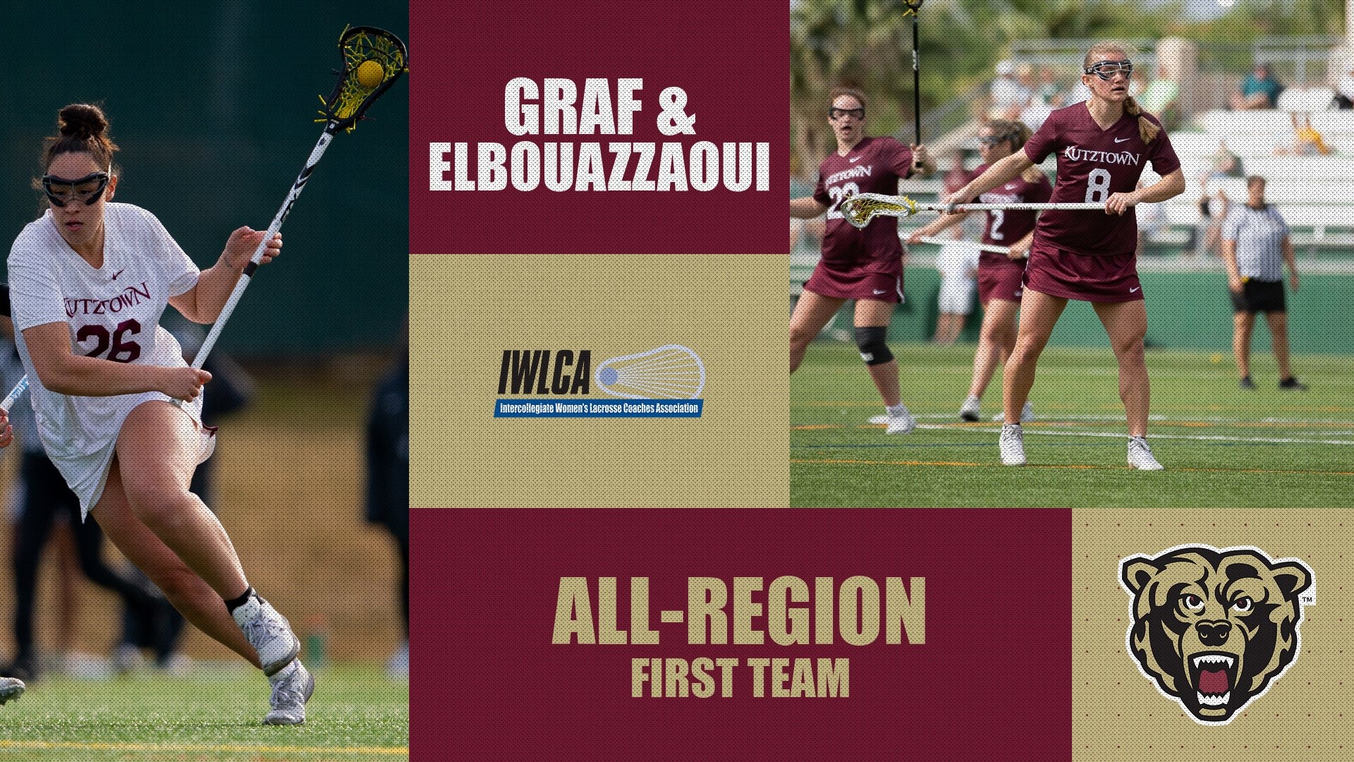 Graf, ElBouazzaoui earn IWLCA All-Region Recognition