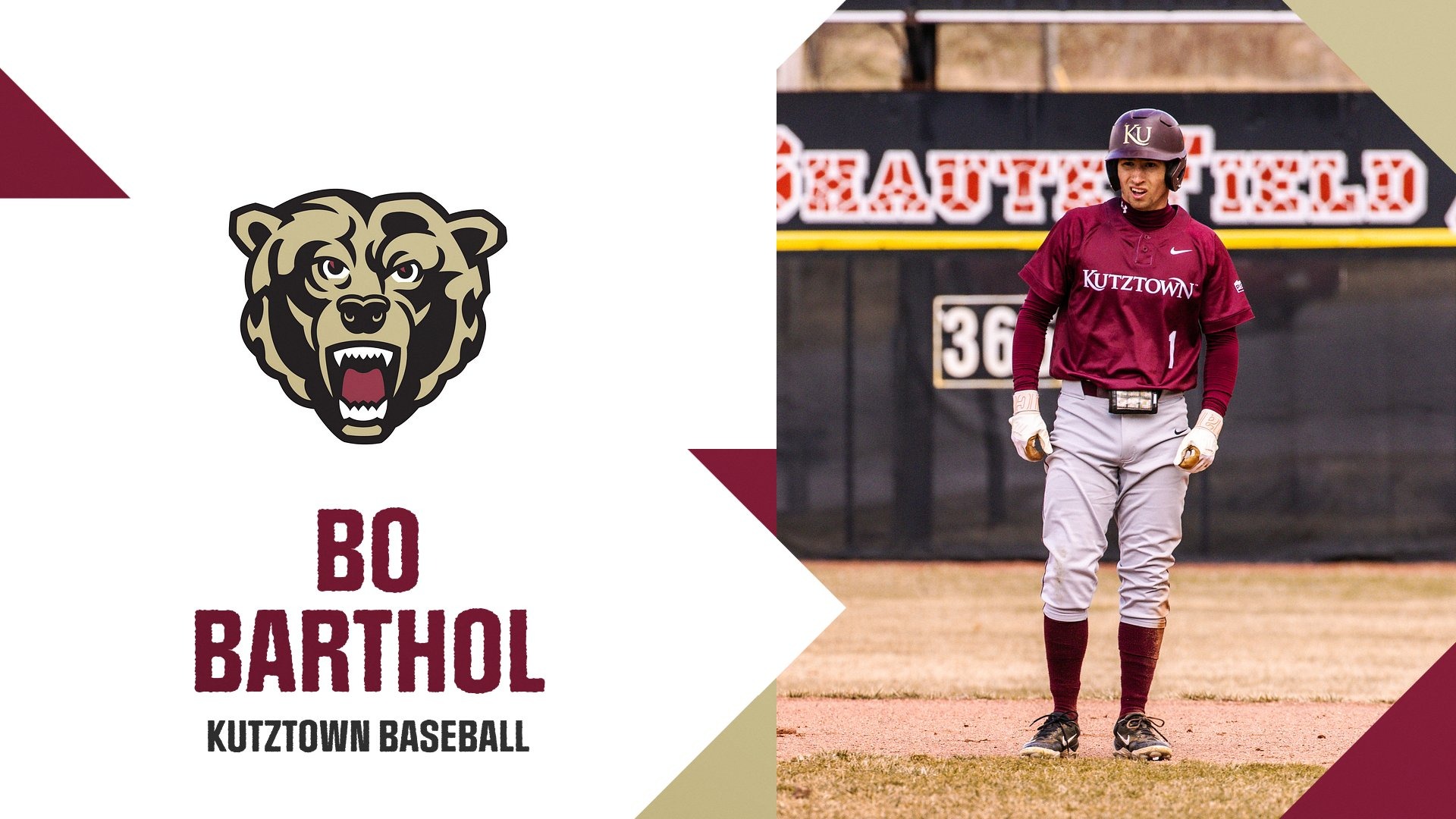 Bo Barthol KU Baseball summer feature graphic