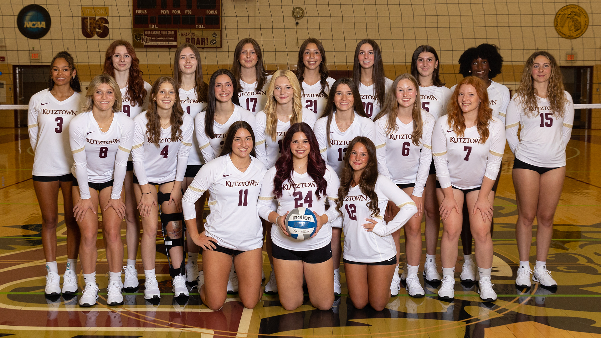 2025 Kutztown University Women's Volleyball Team Photo