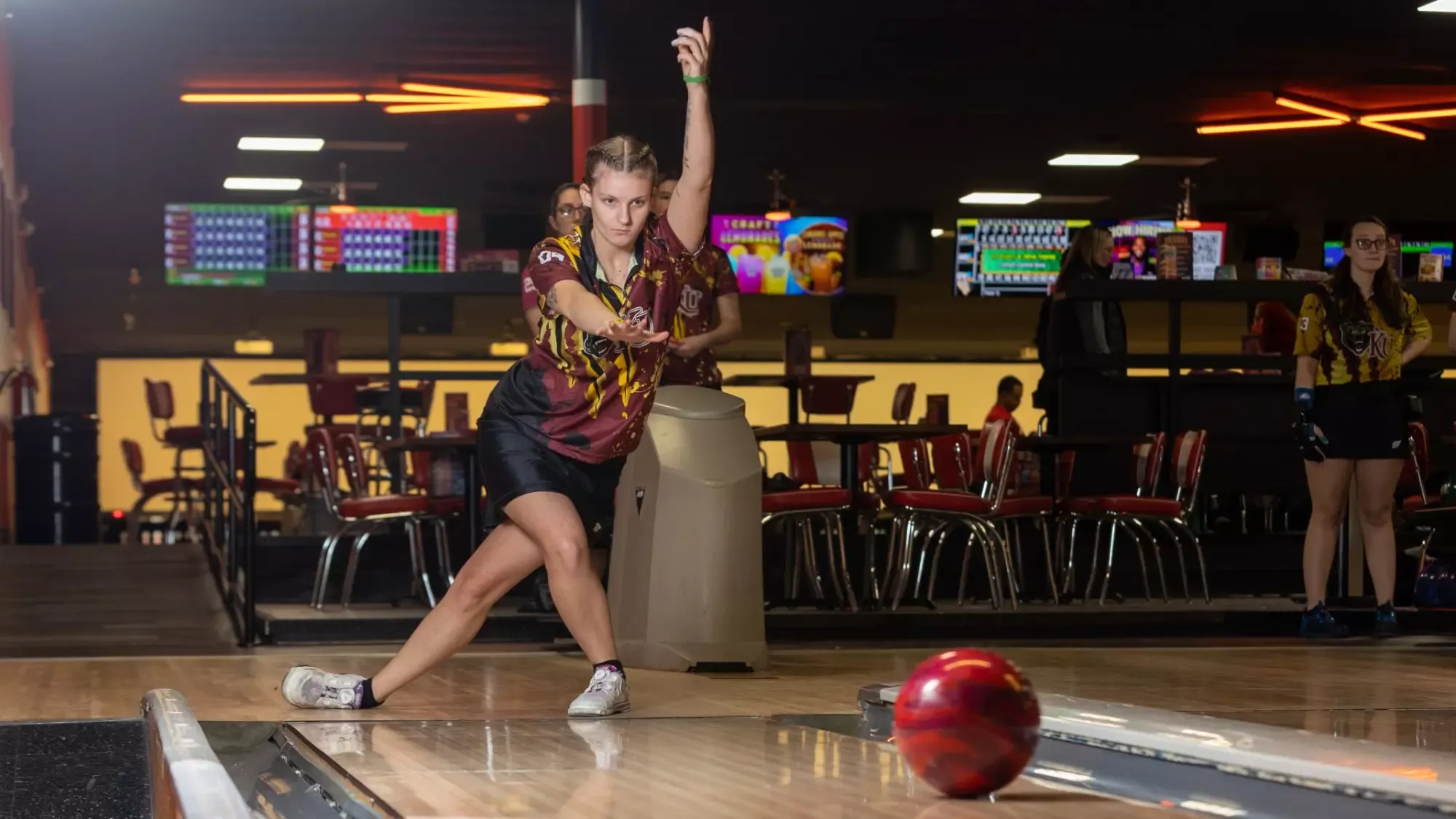 Miranda Pielhau bowling at Berks Lanes 1-16-26