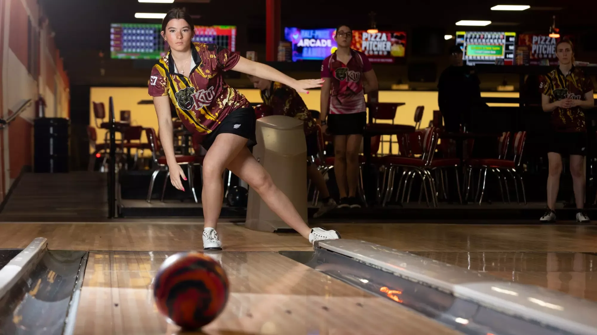 Madilyn Bogovic bowling at Berks Lanes 1-16-26