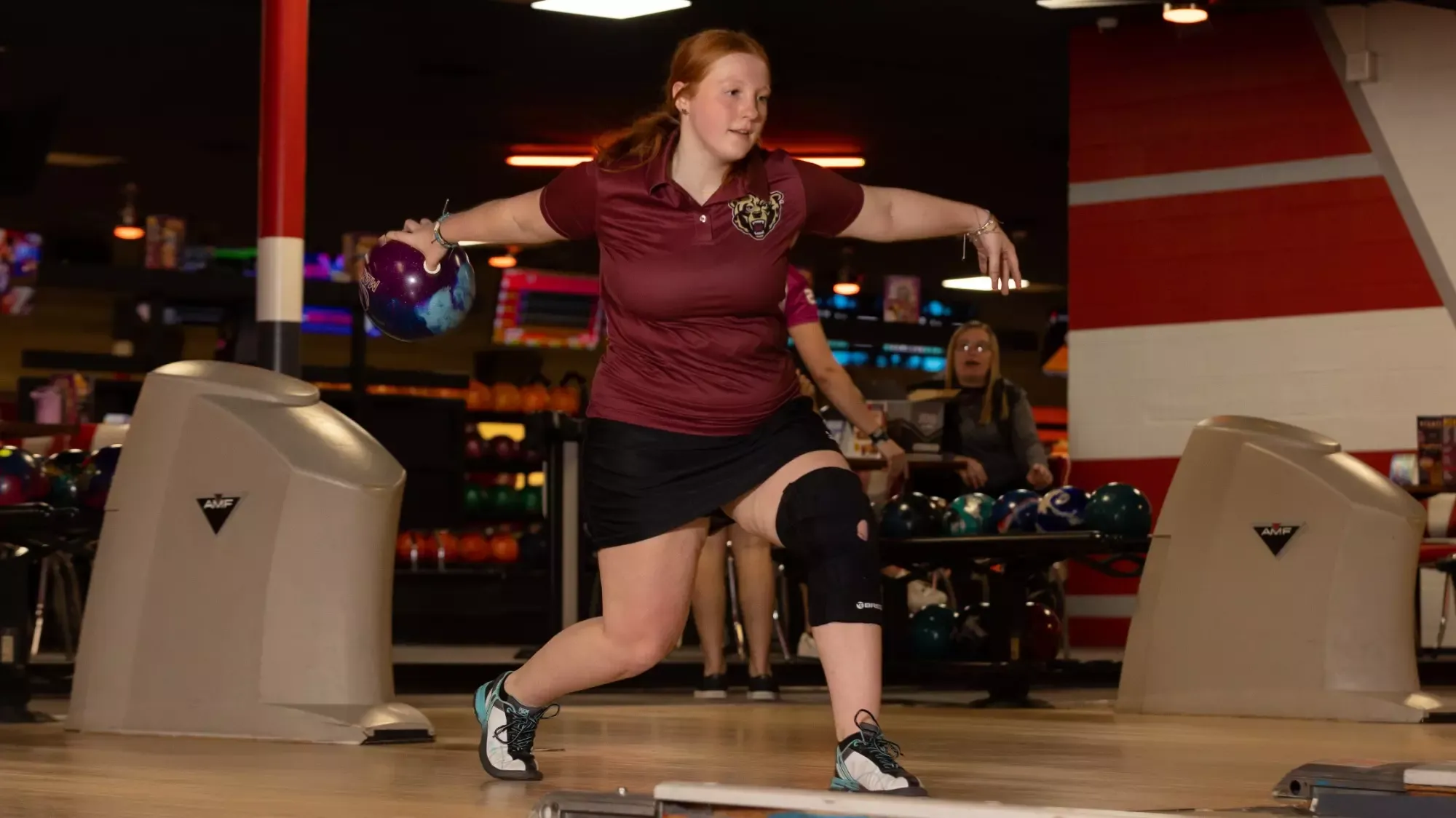 Sydney Snyder bowling at Berks Lanes 1-16-26