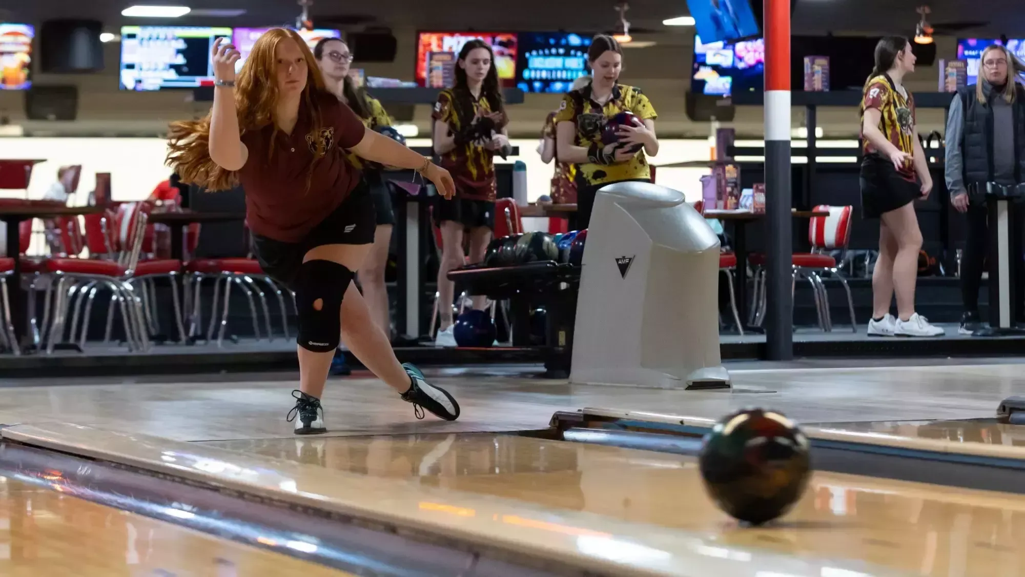 Sydney Snyder bowling at Berks Lanes 1-14-26