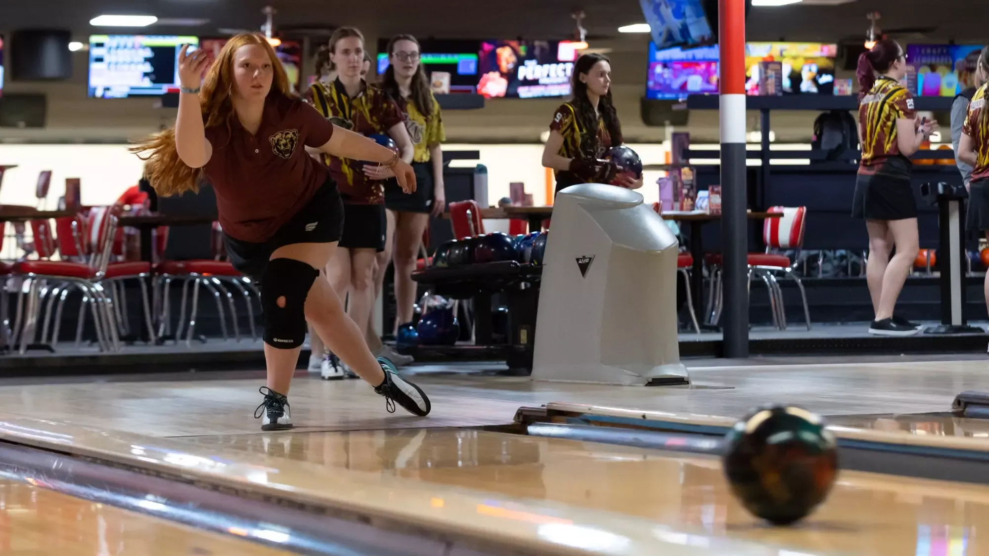Sydney Snyder bowling at Berks Lanes 1-16-26