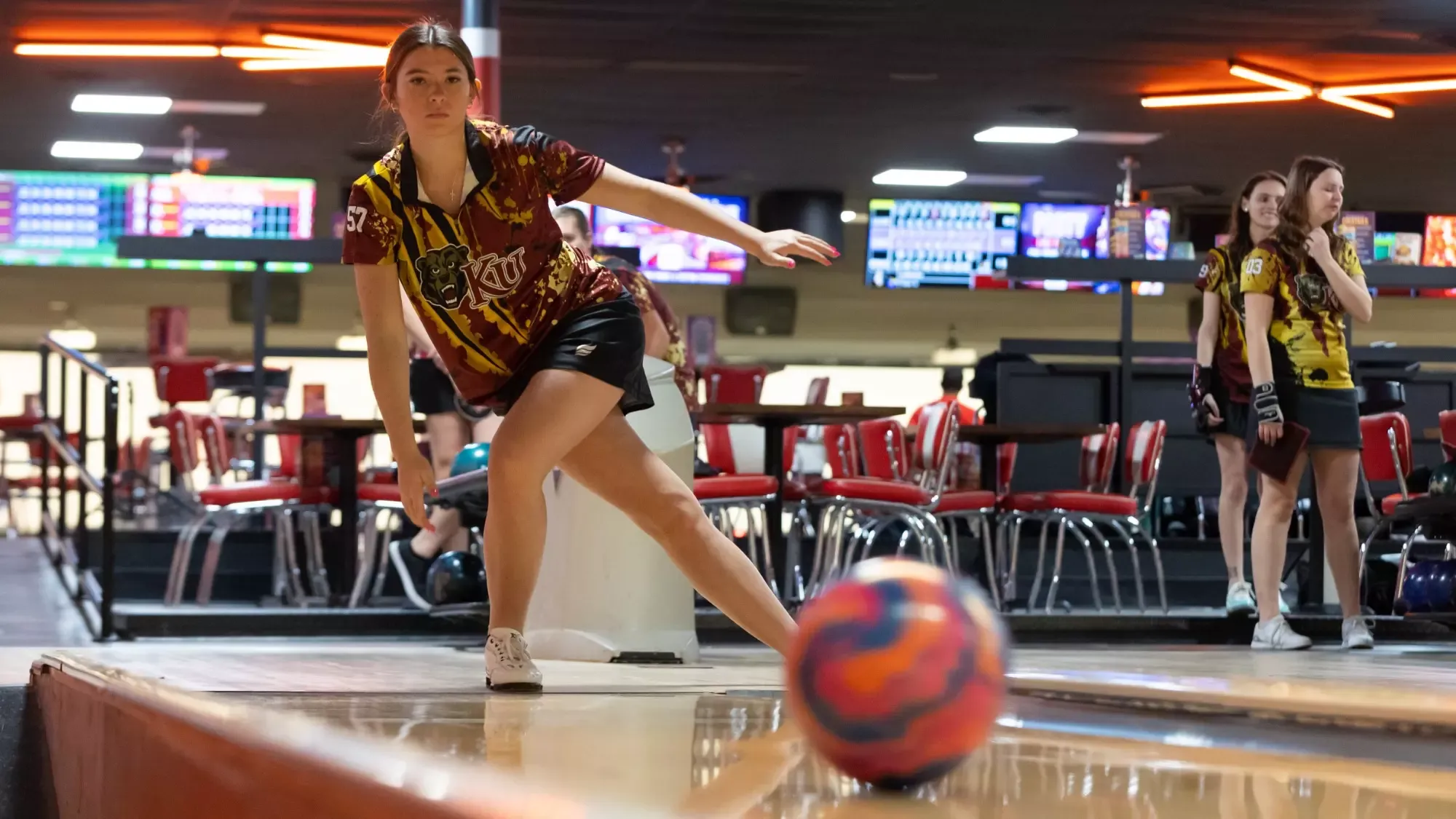 Madilyn Bogovic bowling at Berks Lanes 1-16-26