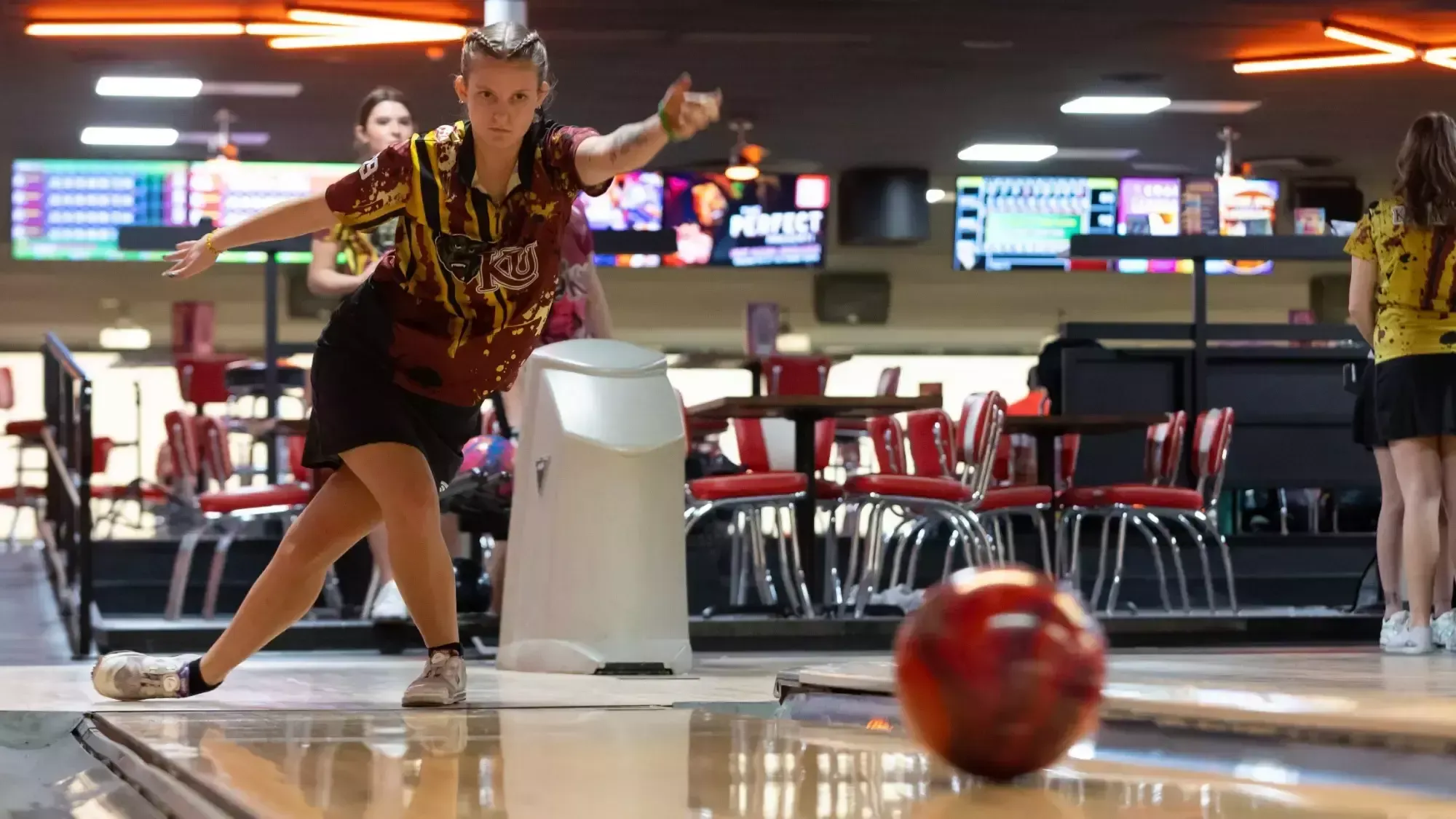 Miranda Pielhau bowling at Berks Lanes 1-14-26