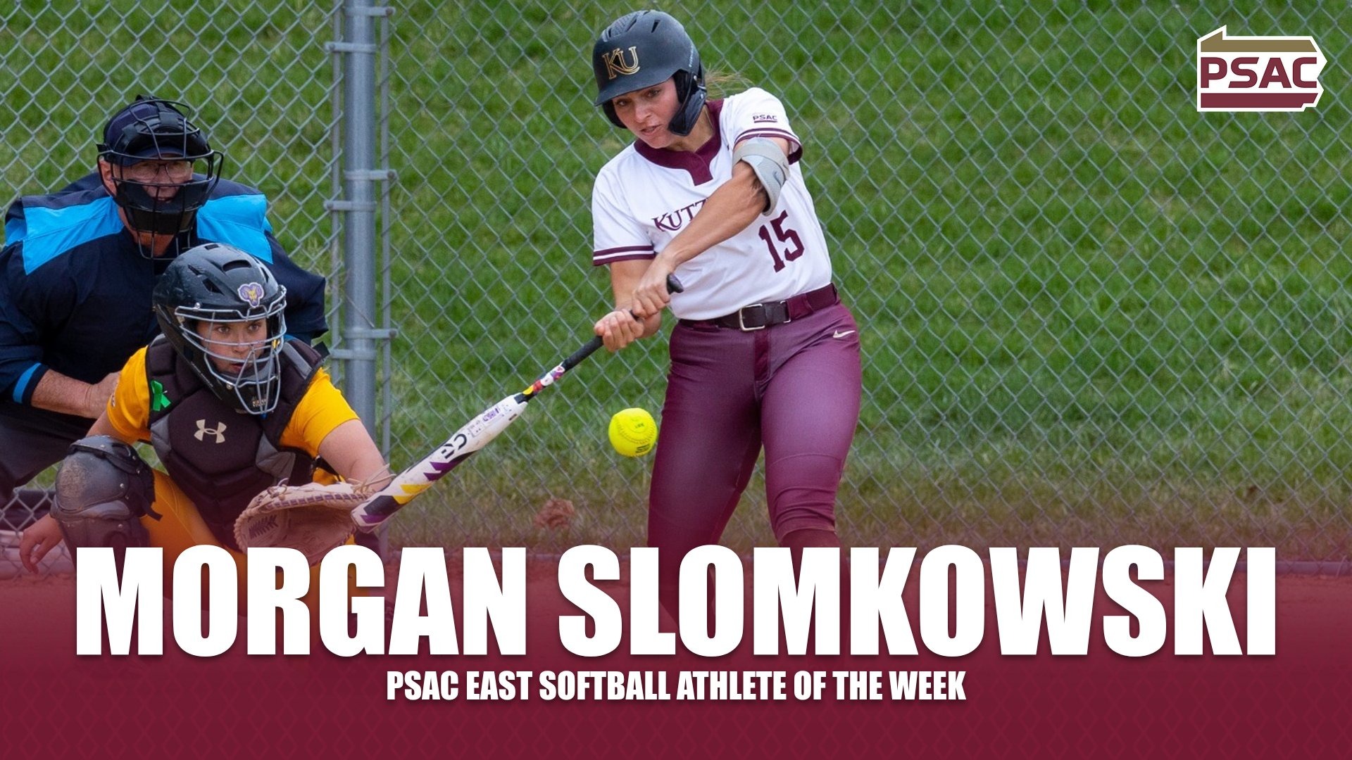 Morgan Slomkowski earns PSAC East Softball Athlete of the Week 2.17.26