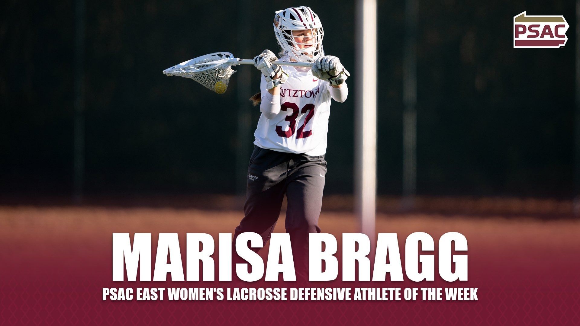Marisa Bragg earns PSAC East Co-Defensive Athlete of the Week 2.25.26