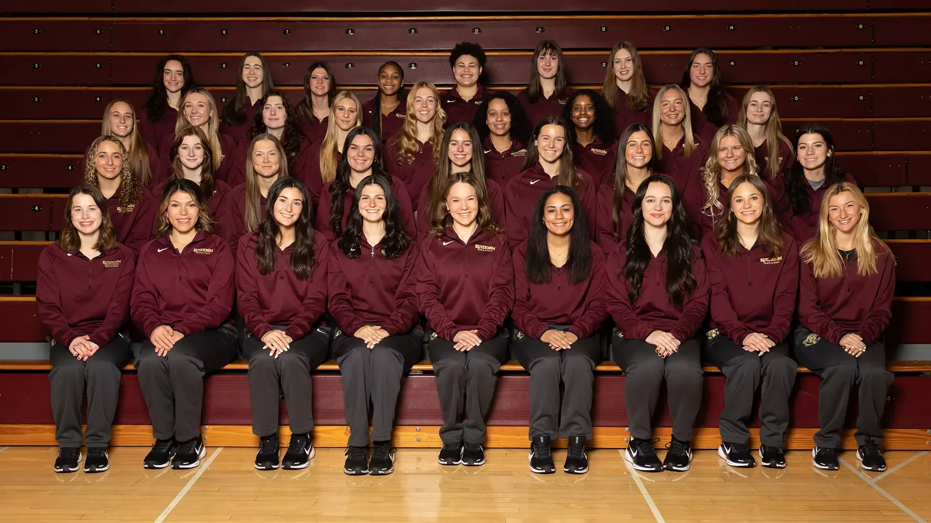 2025-26 Kutztown Women's Track & Field Team Photo