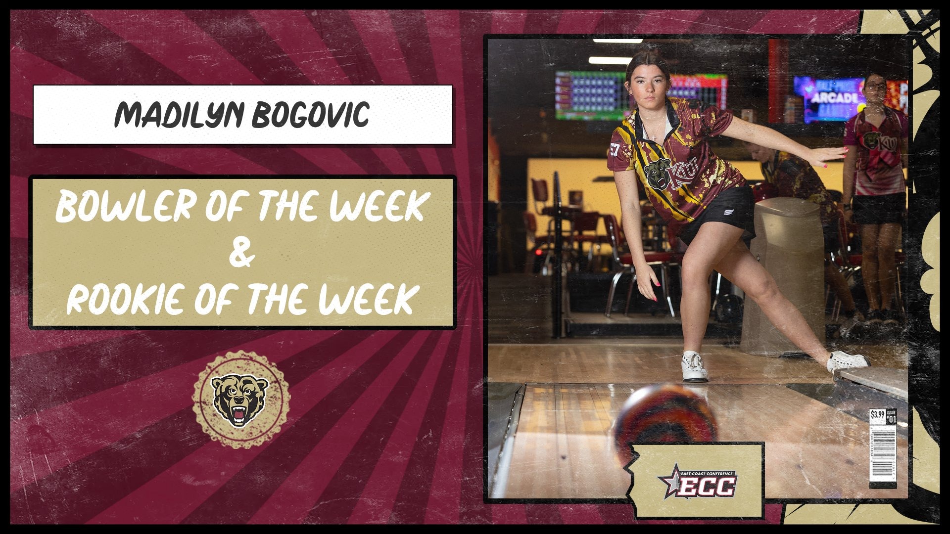 Madilyn Bogovic rookie/bowler of the week 031926