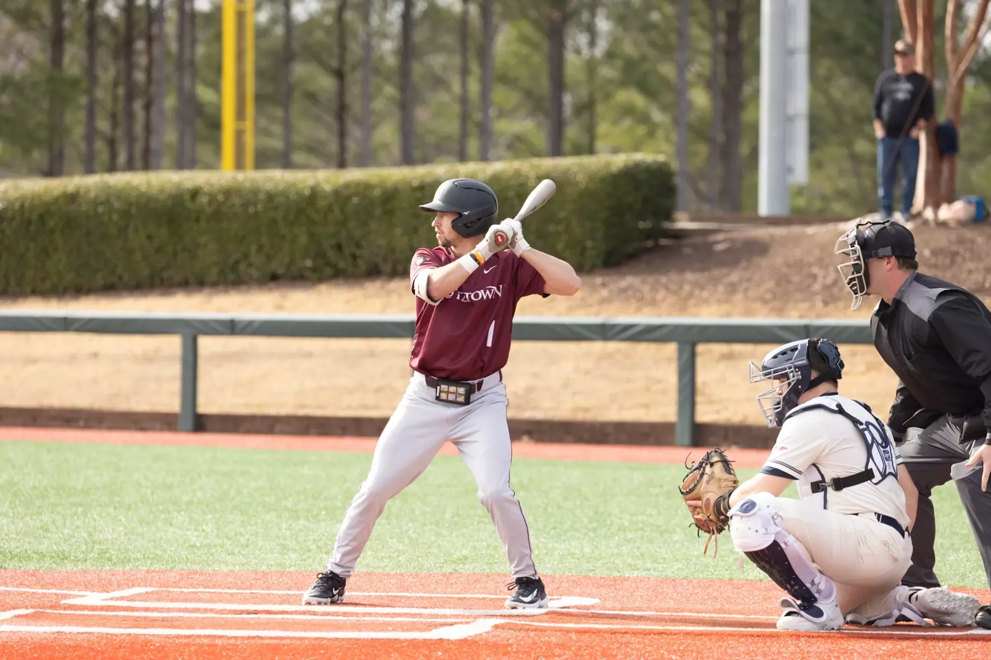Bo Barthol batting against Goldey-Beacom 022126