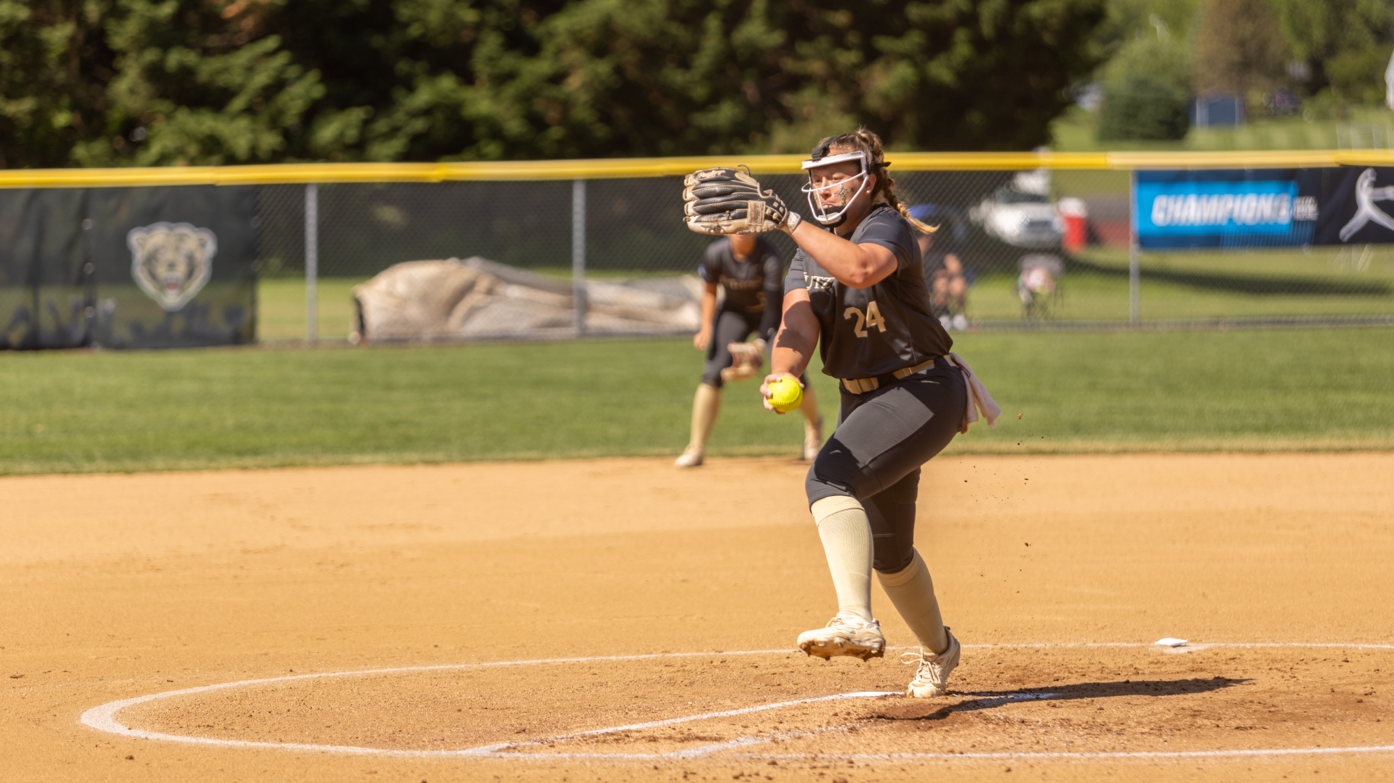 Haley Gravish pitching vs. Bloomsburg, 5/11/25