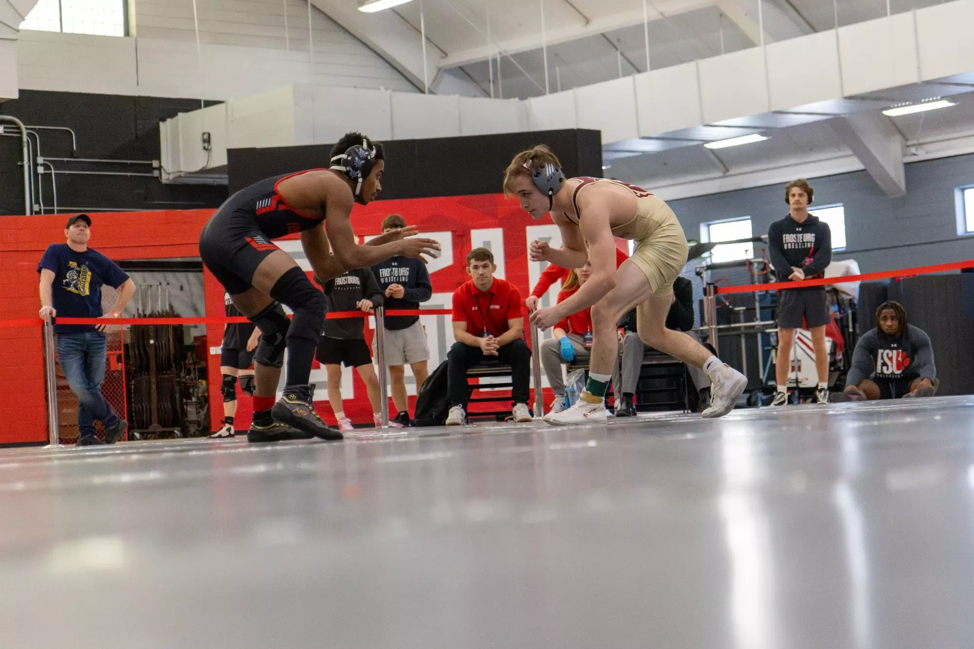 Nic Allison wrestling at NCAA SR1 Regionals 022826