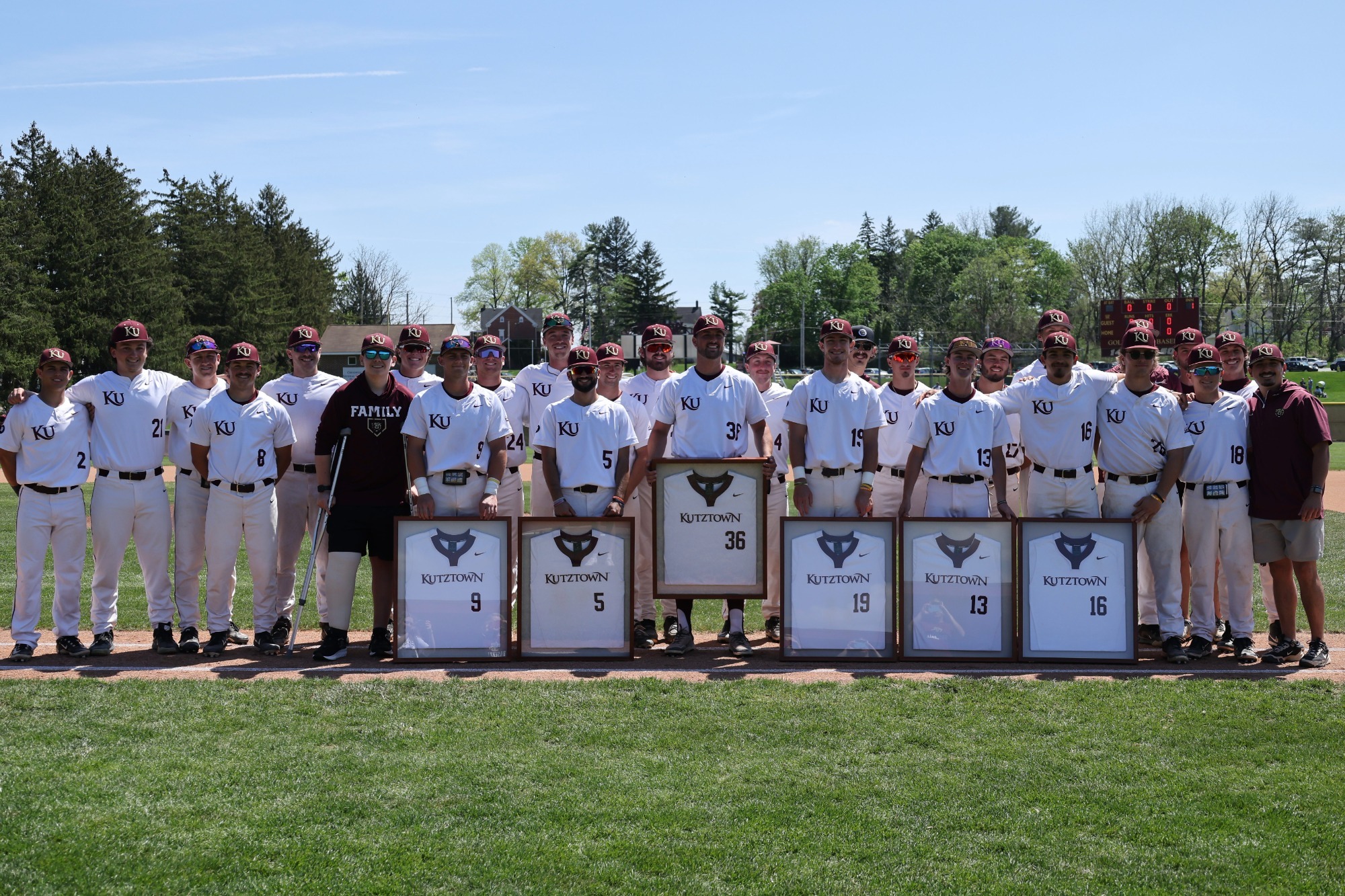 KU Baseball Senior Day 2026 041826