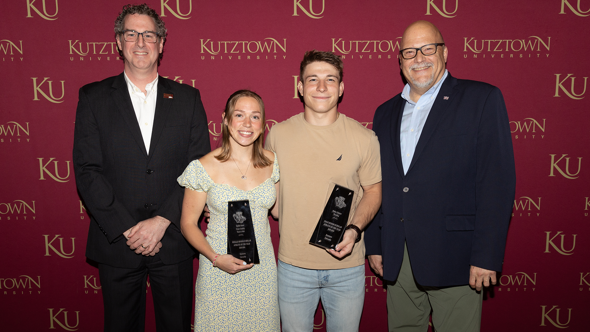 KU 2025-26 Male and Female Senior Scholar Athletes 
