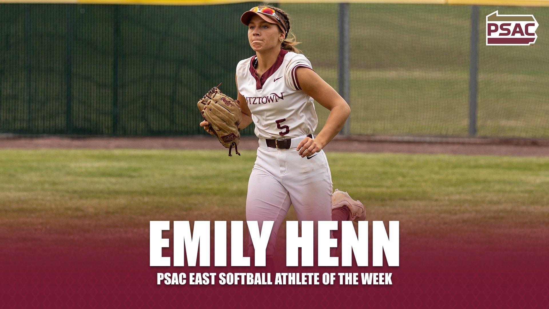 Emily Henn named PSAC East Co-Softball Athlete of the Week 4.6.26