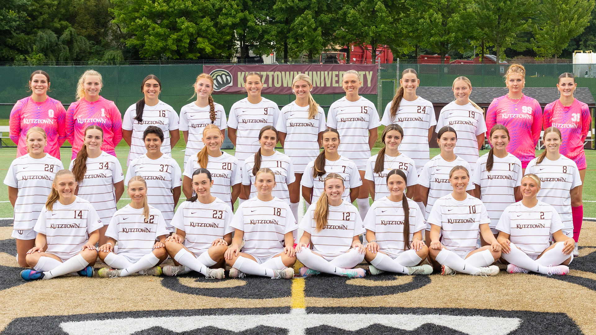 Kutztown women's soccer 2026 Team photo