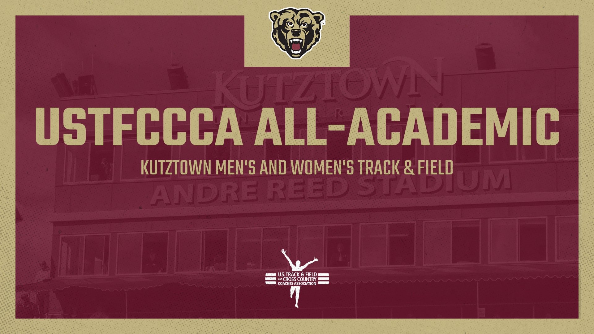 2025-2026 Kutztown Men's and Women's USTFCCCA All-Academic Honors