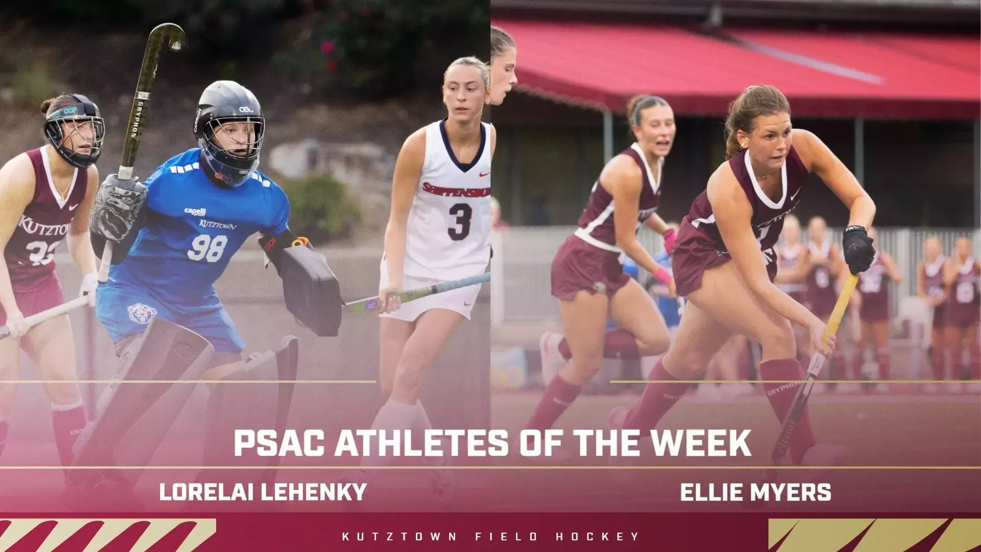 Lorelai Lehenky, Ellie Myers of KUFH Earns PSAC Athletes of the Week 9/22/26