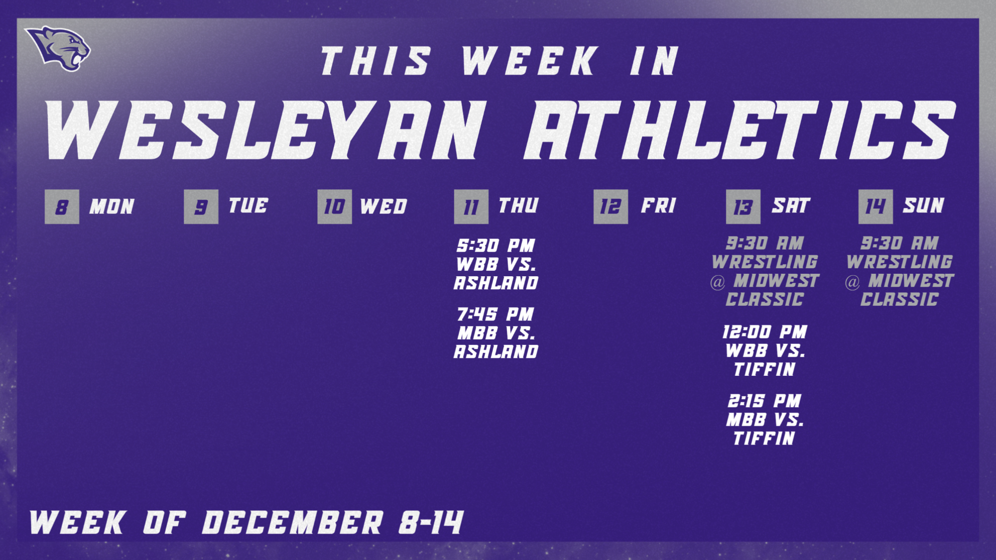 Wesleyan Athletics