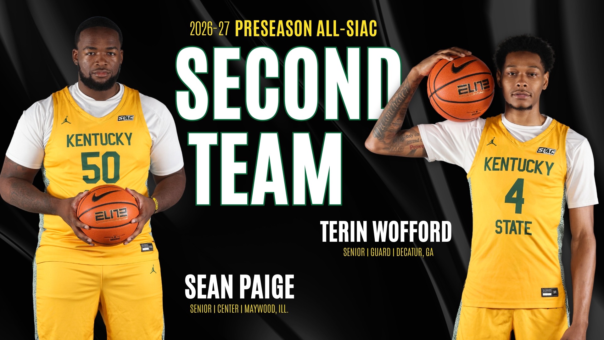 Preseason SIAC Men's Basketball
