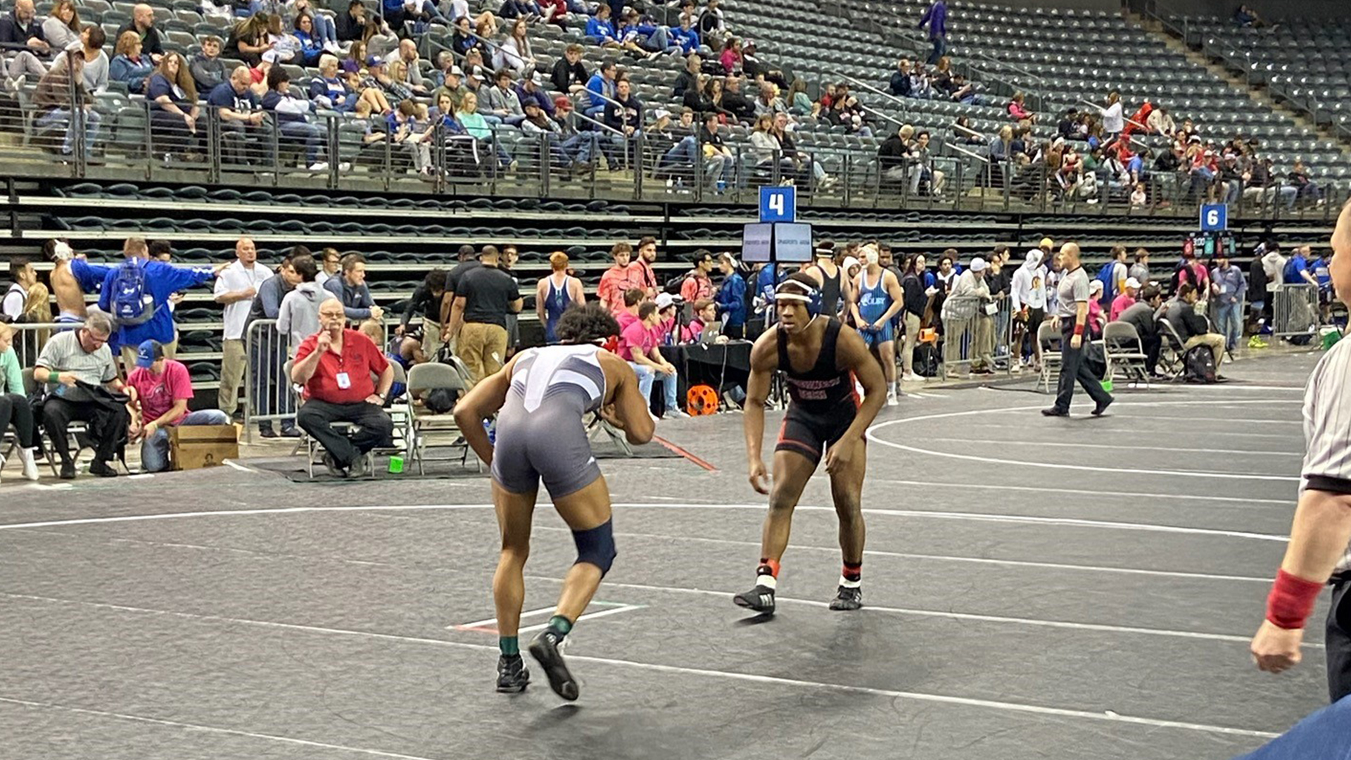 Wrestling finishes season and comes away with two wins in the National