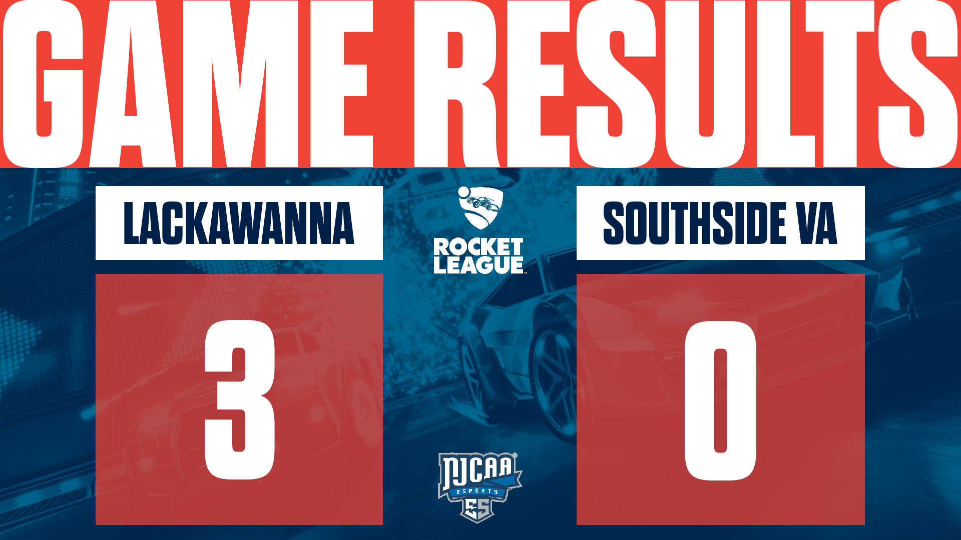 Rocket League Game Result 11.15.21 SVCC