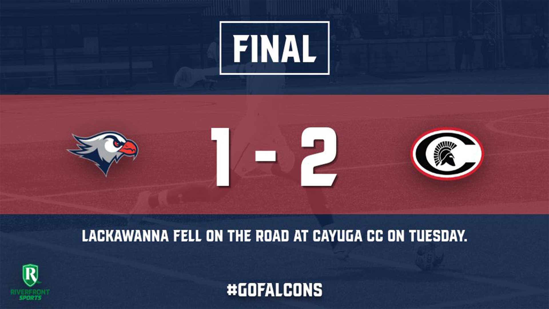 MSOC Late Goal Carries Cayuga Past Lackawanna Lackawanna College