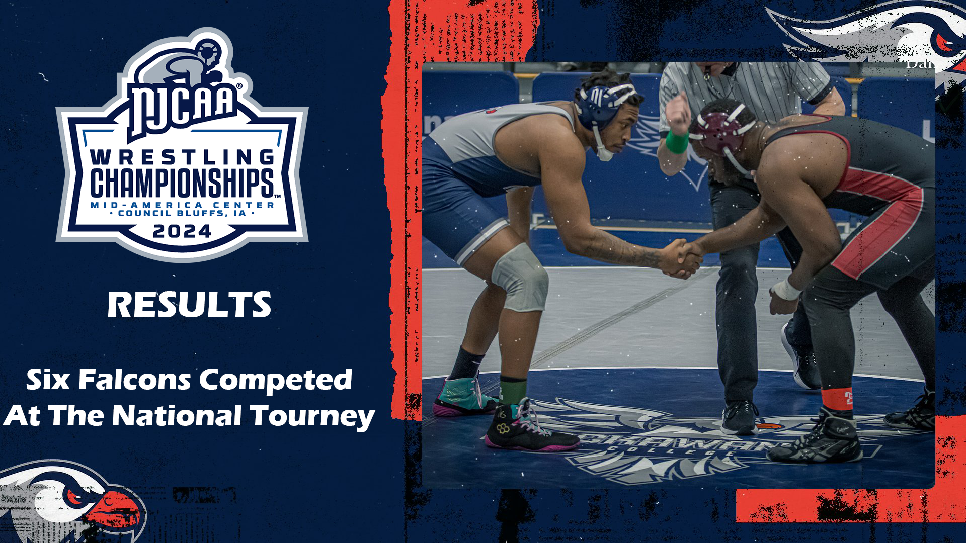 WREST Falcons Close Out Season At NJCAA Wrestling Championships