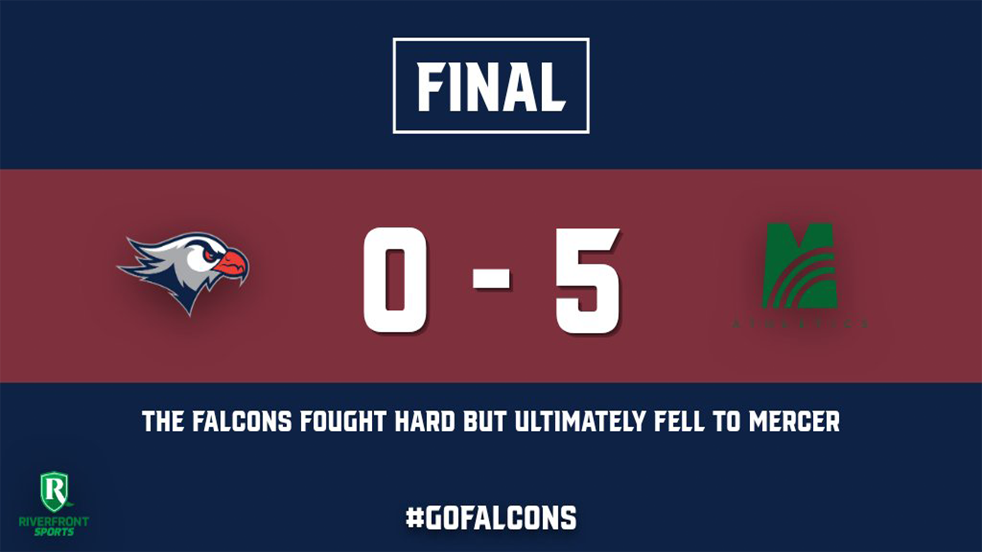 LC WSOC Final Score Graphic vs. Mercer County CC 10-11-25 Landscape