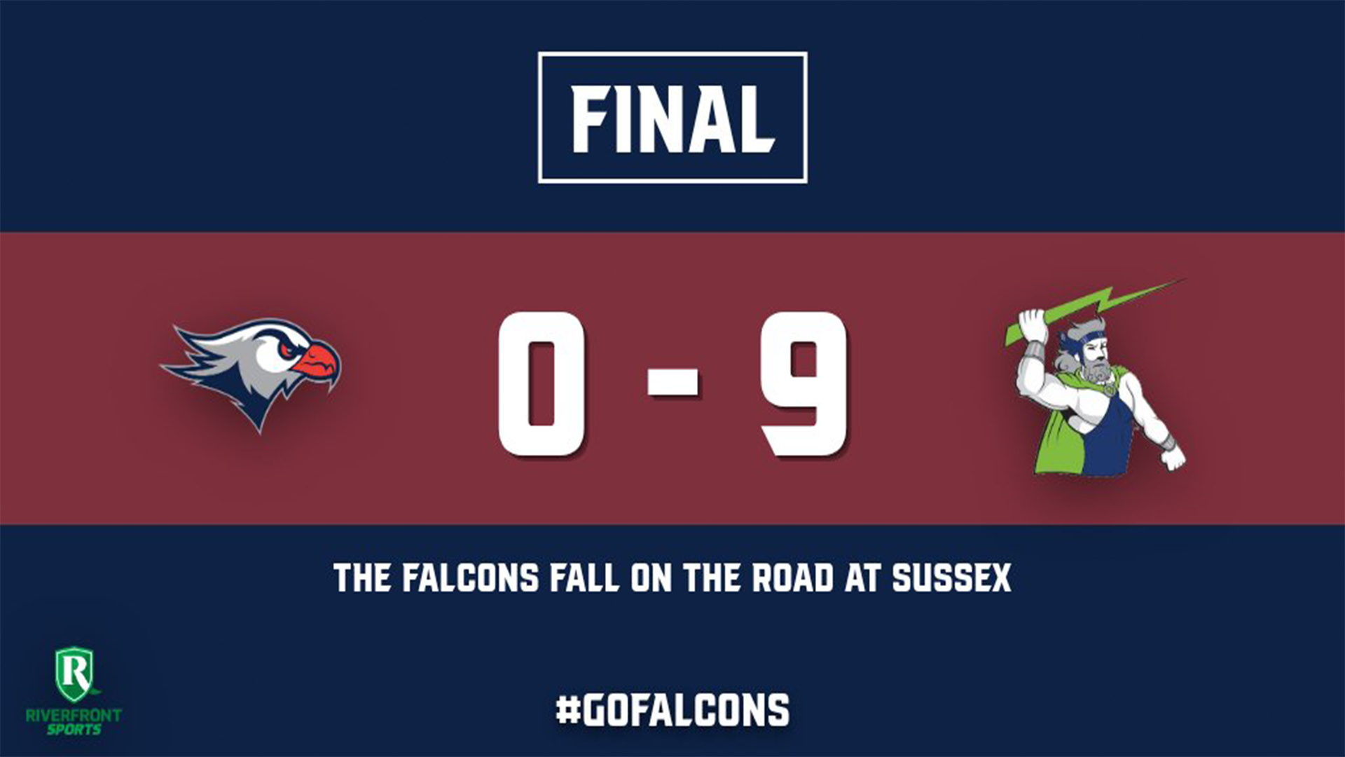 LC WSOC Final Score Graphic vs. Sussex County CC 10-4-25 Landscape