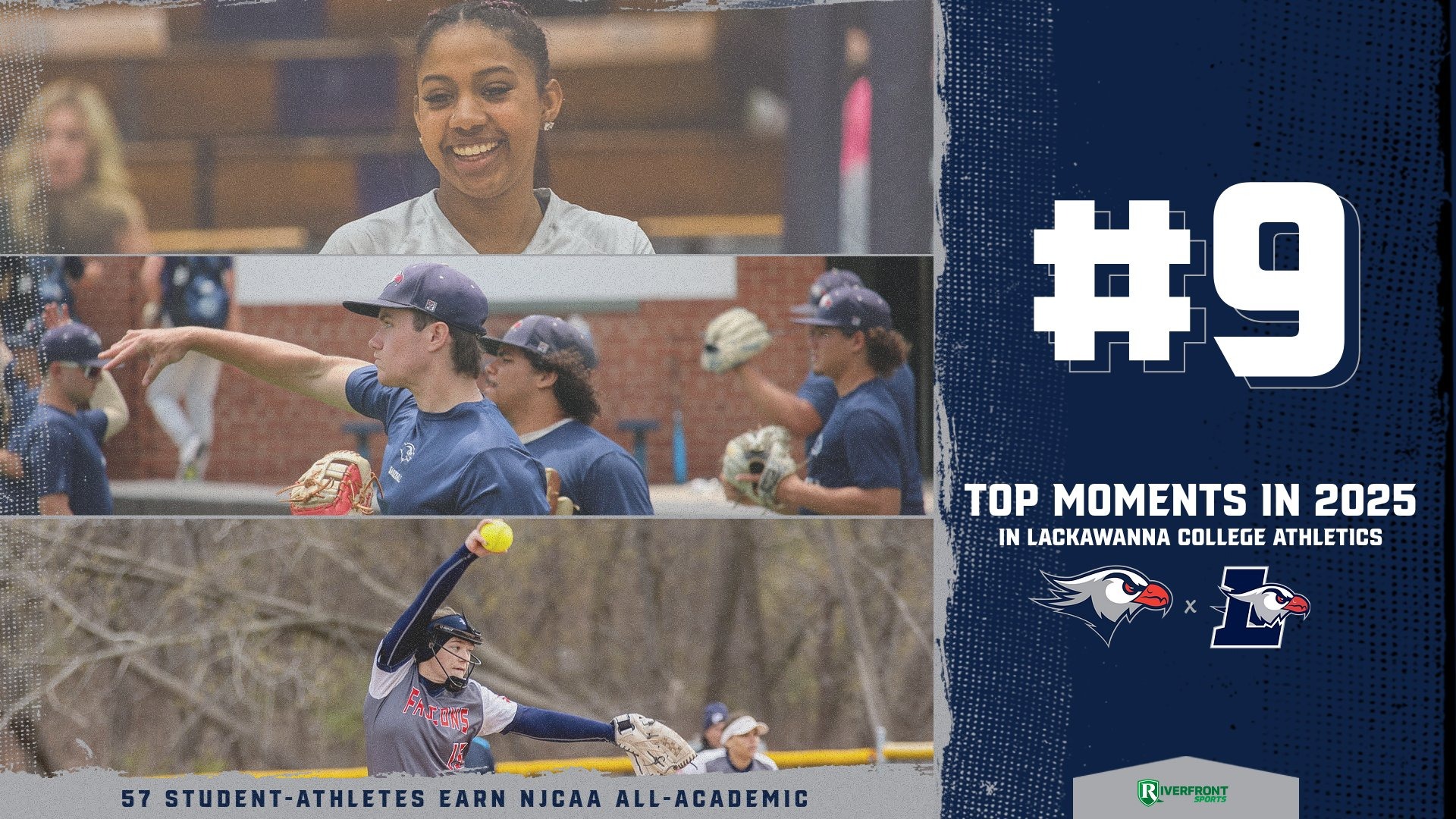 Lackawanna College Athletics Top Moments 2025 - #9 57 Student-Athletes Named To All-Academic Rolls