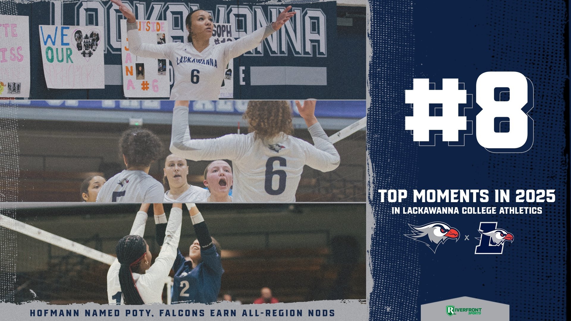 Lackawanna College Athletics Top Moments 2025 - #8 Hofmann Named POTY, Falcons Earn All-Season Nods